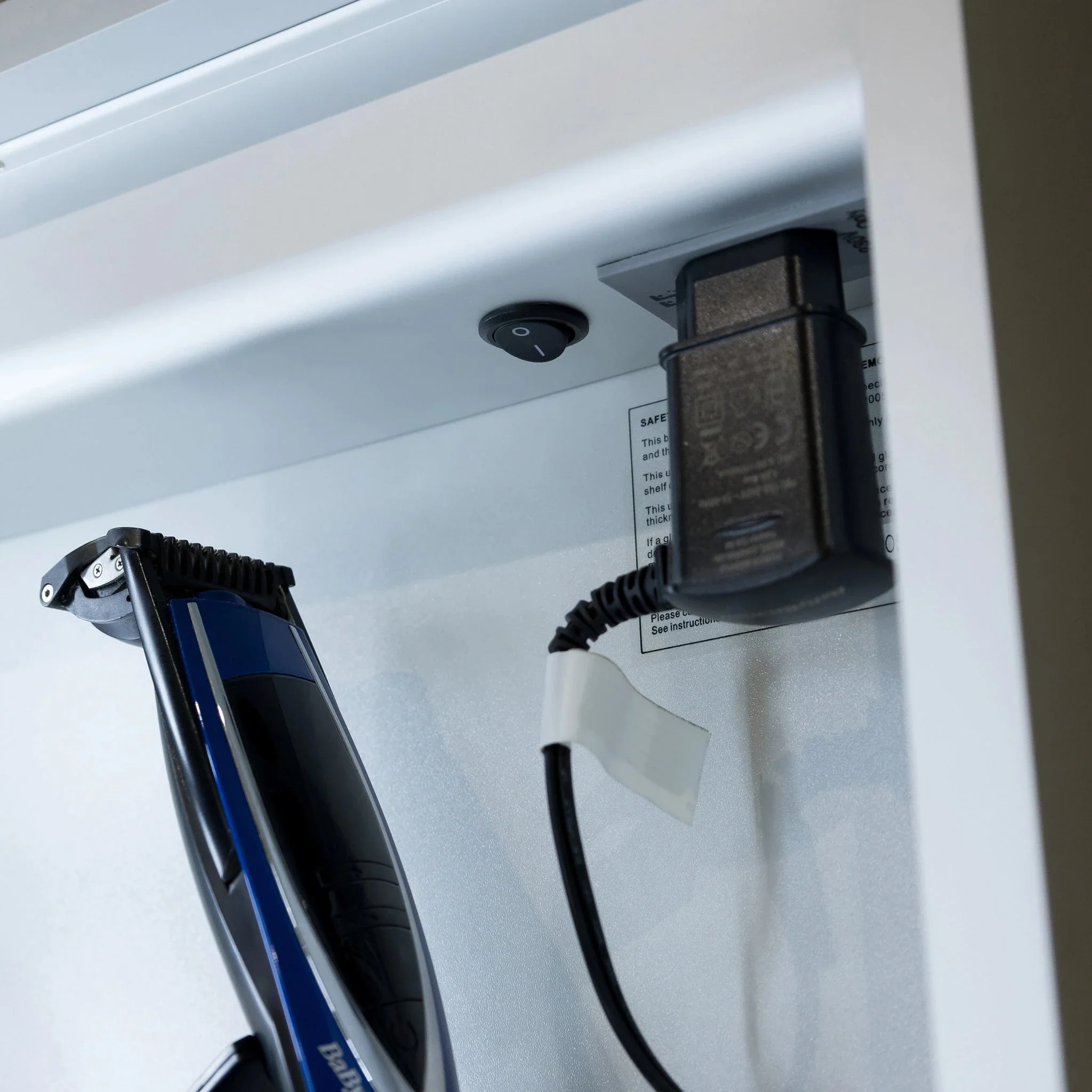 Renee 500x700mm LED Bathroom Mirror Cabinet - Image 5