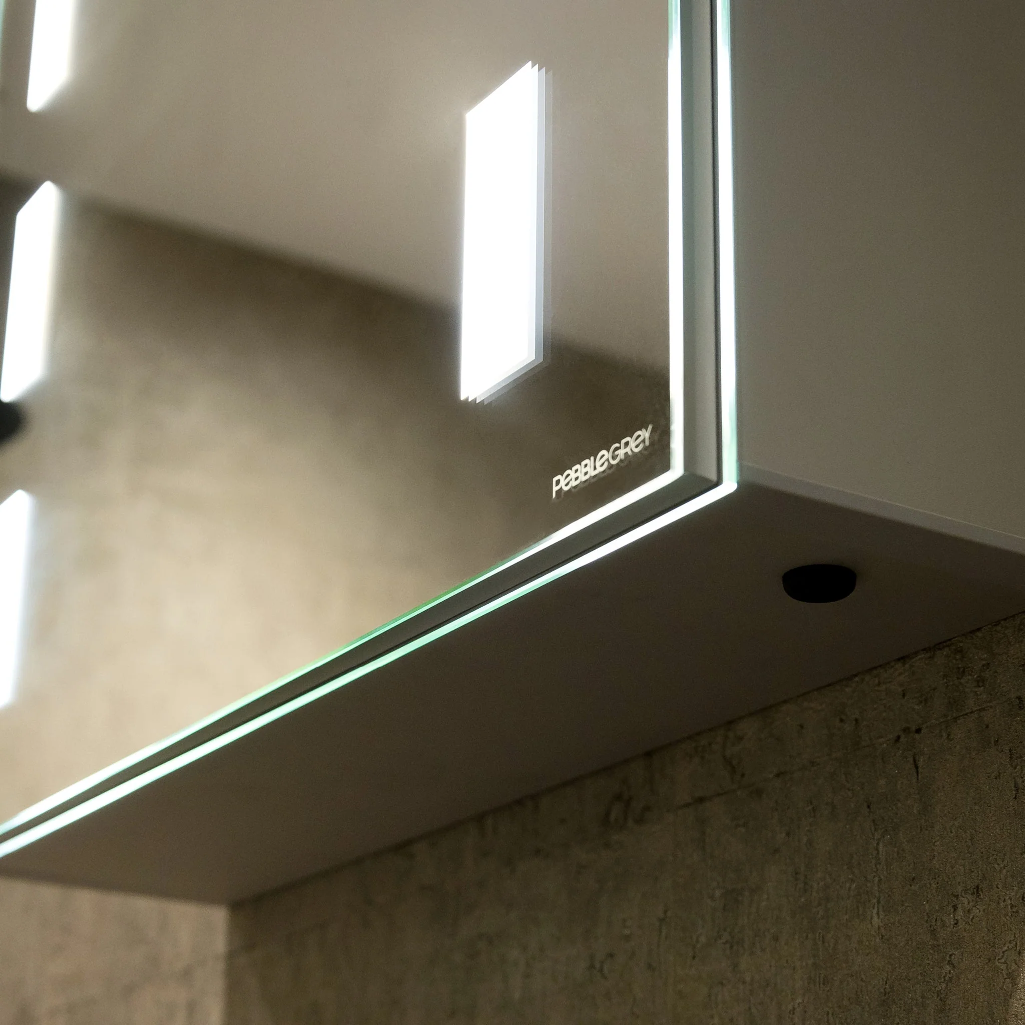 Renee 500x700mm LED Bathroom Mirror Cabinet - Image 7