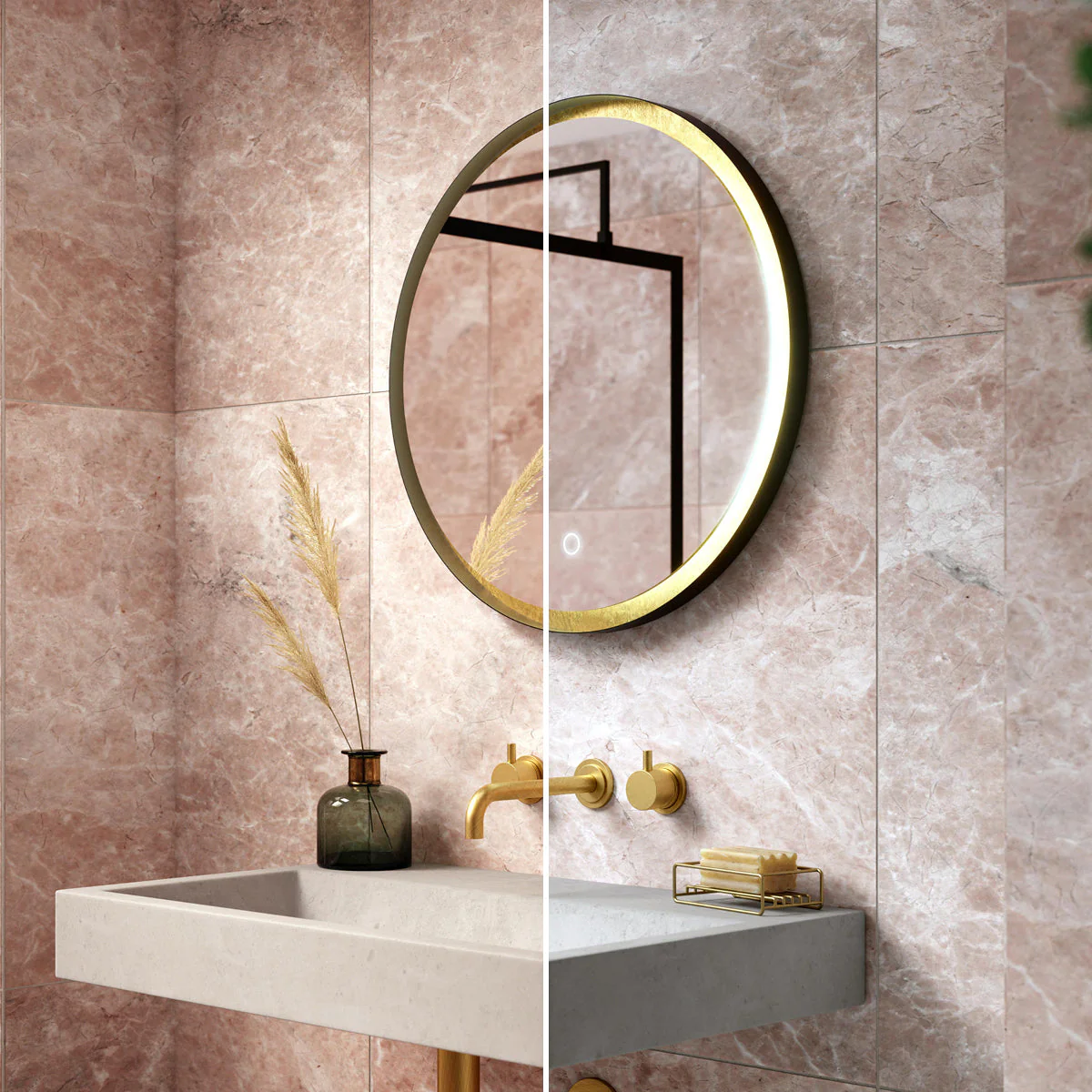 Talia Backlit LED Bathroom Mirror - Image 4