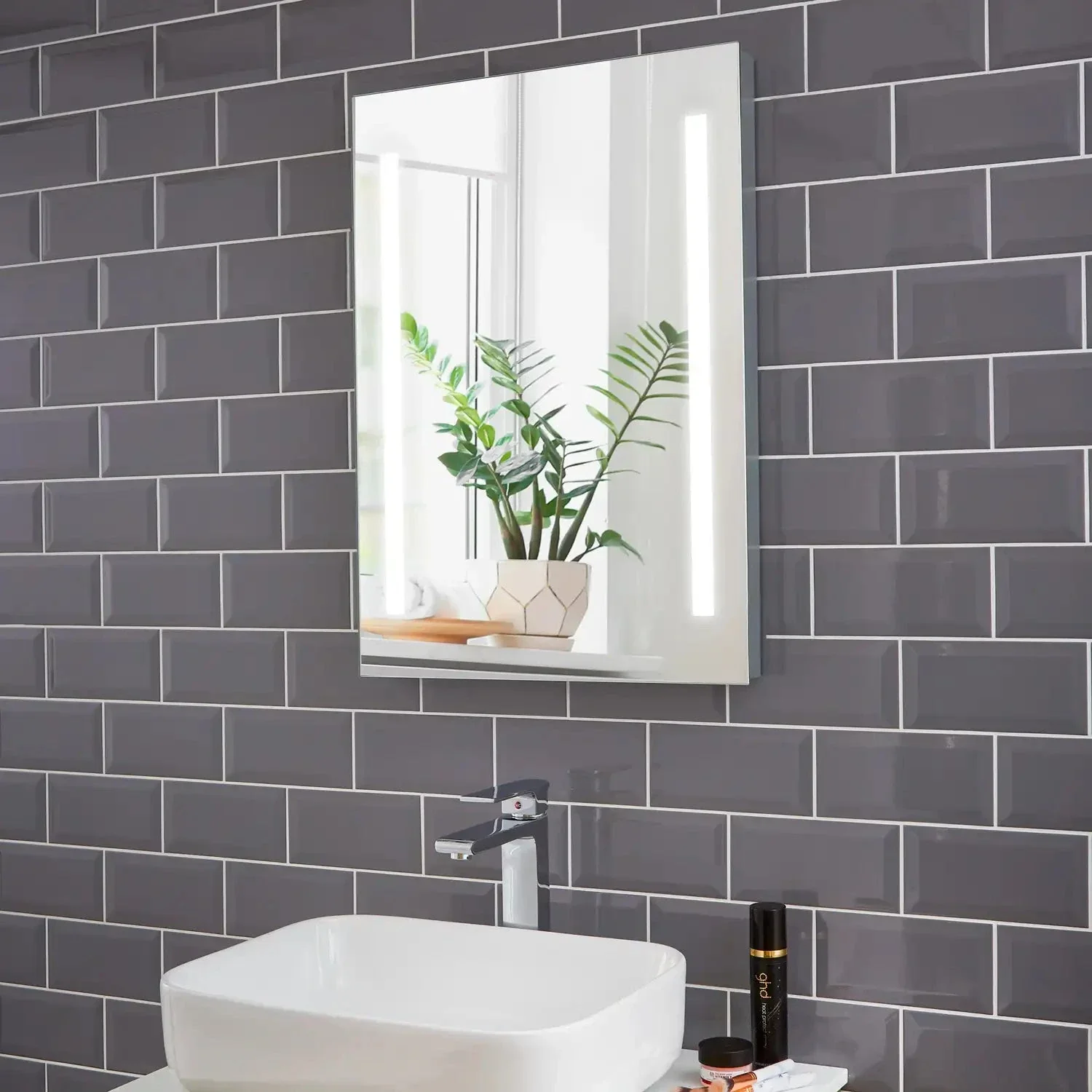 500mm x 700mm Illuminated Bathroom Mirrors