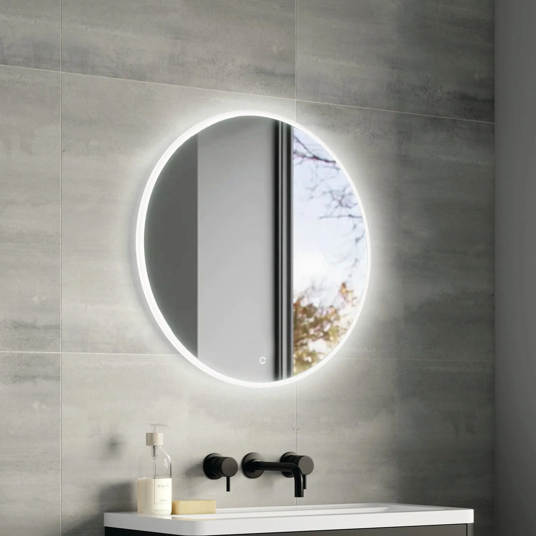 Clarity Round LED Bathroom Mirror - Image 14