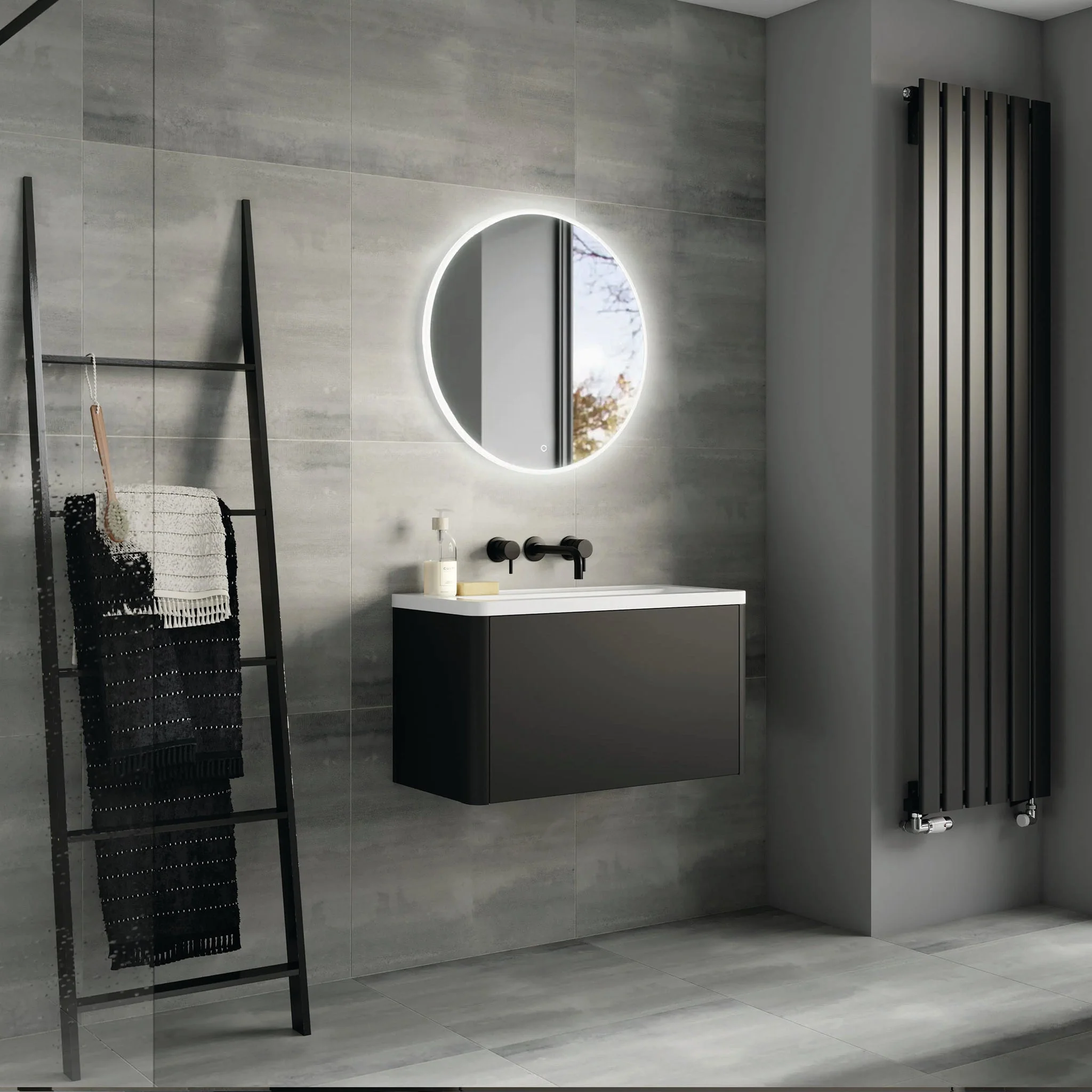 Clarity Round LED Bathroom Mirror - Image 20