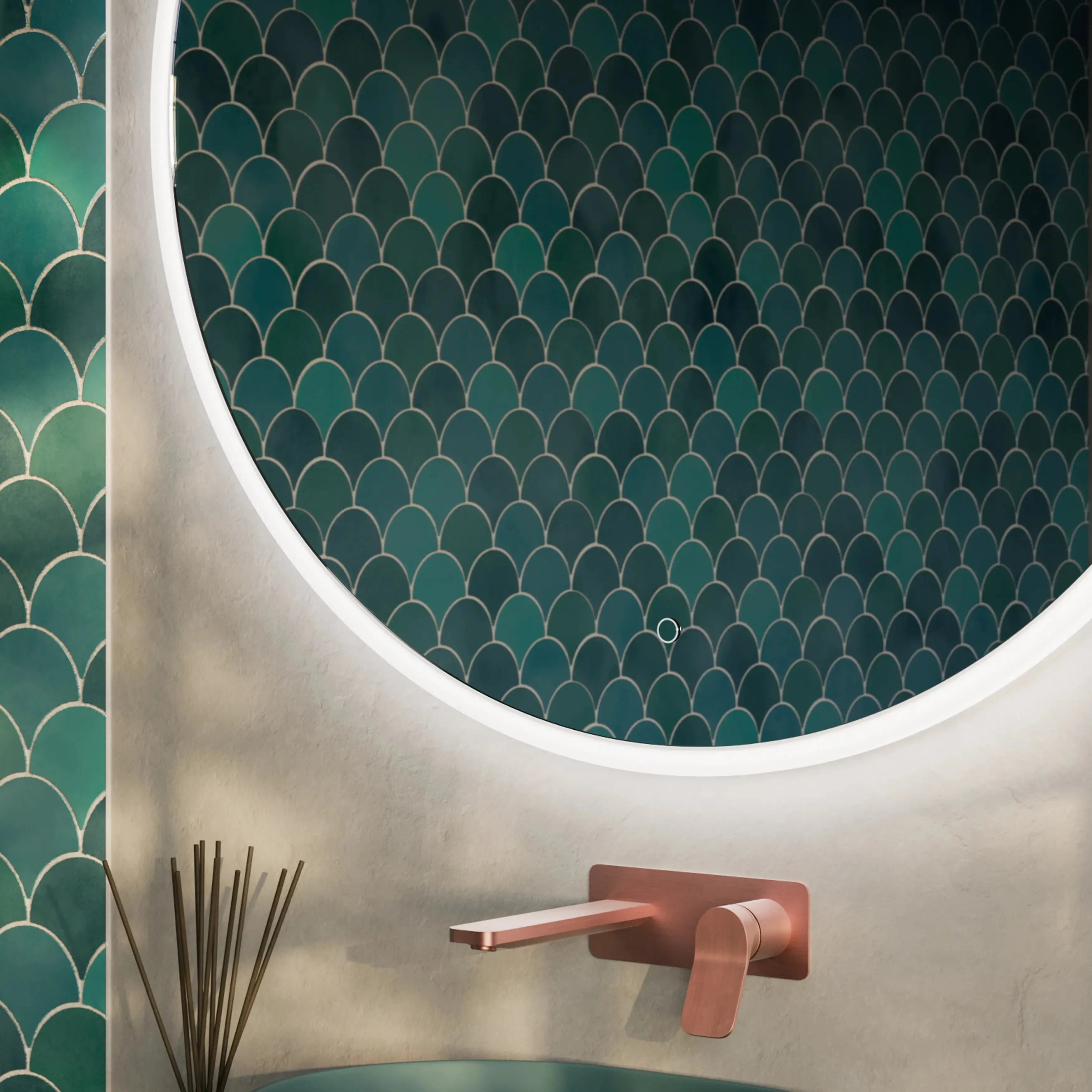 Clarity Round LED Bathroom Mirror - Image 4