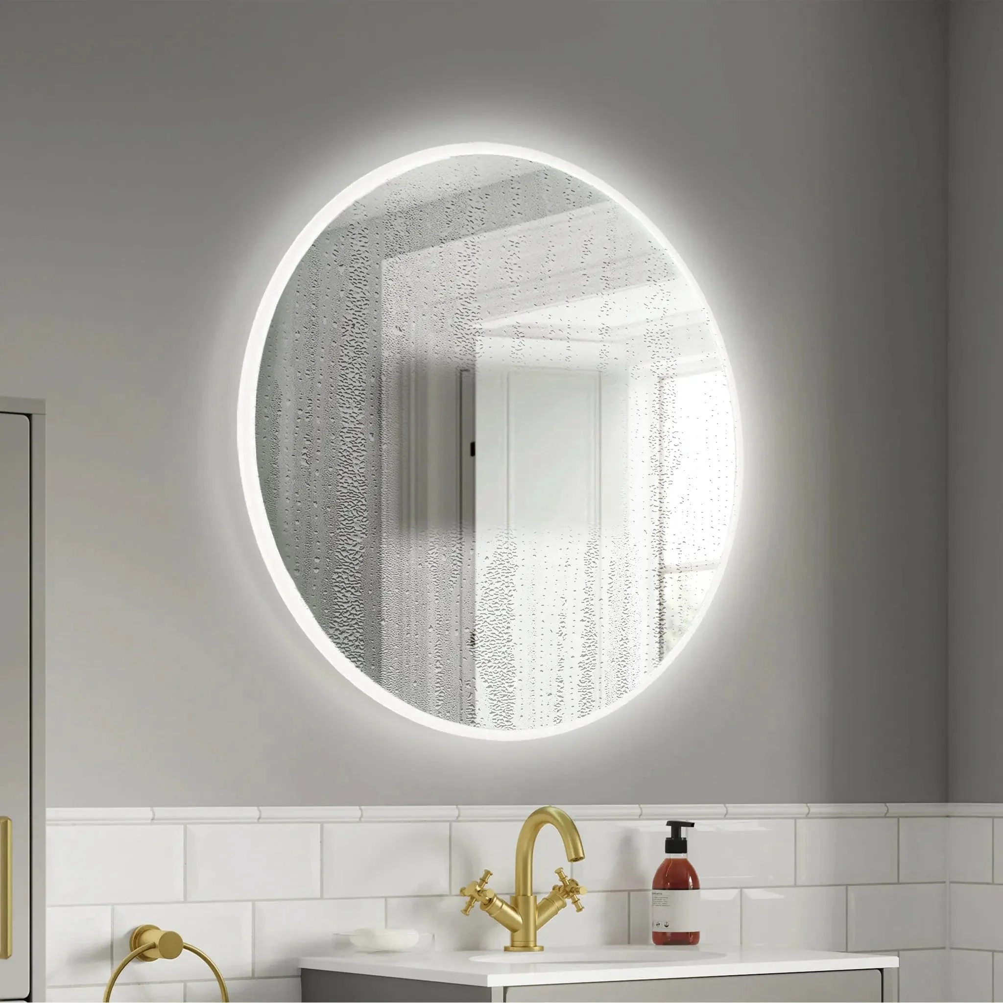 Clarity Round LED Bathroom Mirror - Image 8