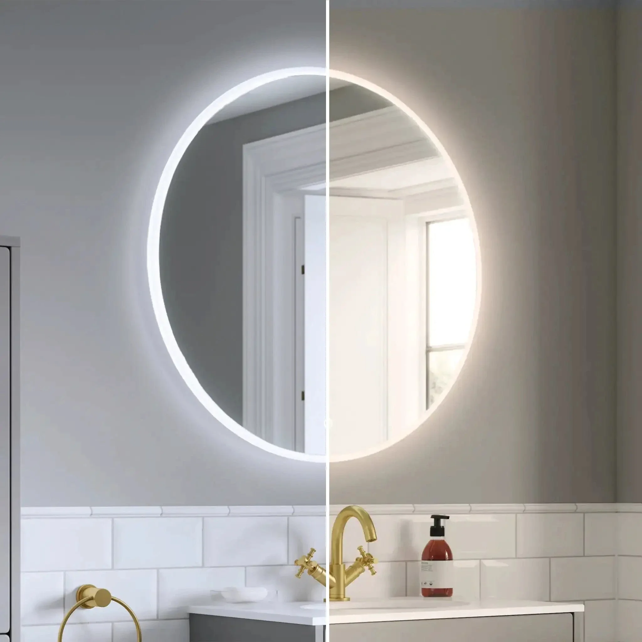Clarity Round LED Bathroom Mirror - Image 9