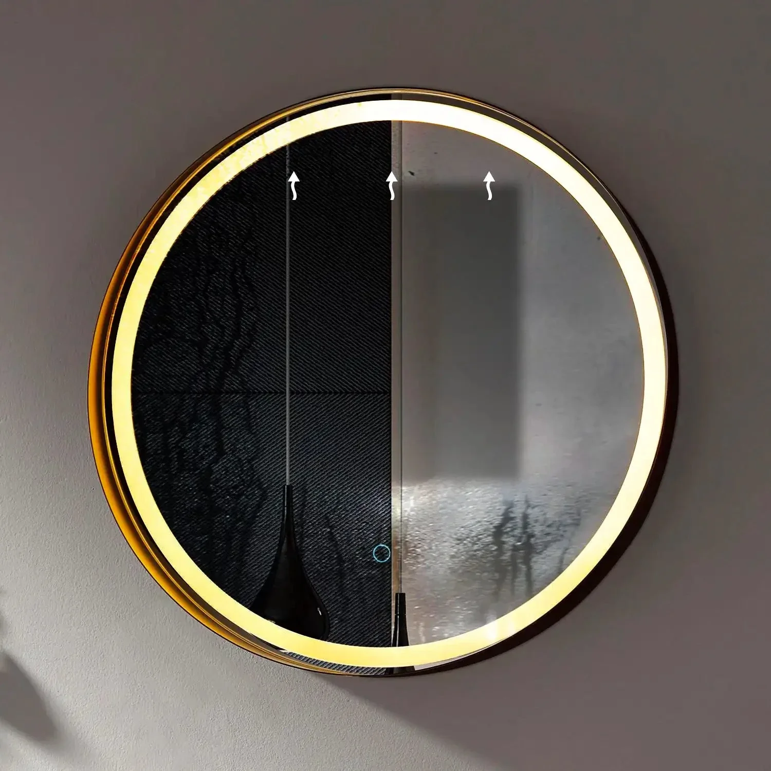 Copenhagen Round LED Bathroom Mirror - Image 3
