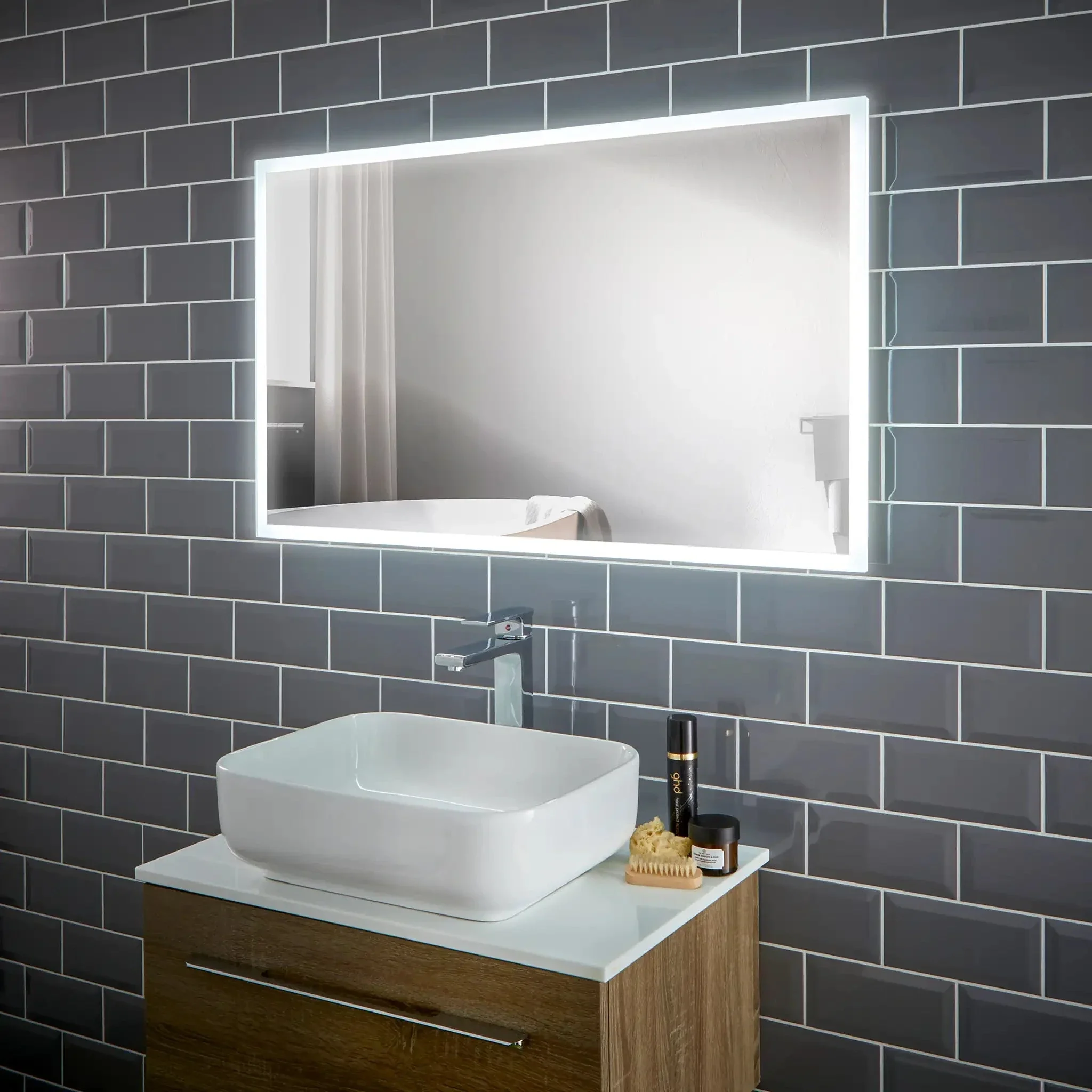 Diaz LED Bathroom Mirror - Image 11