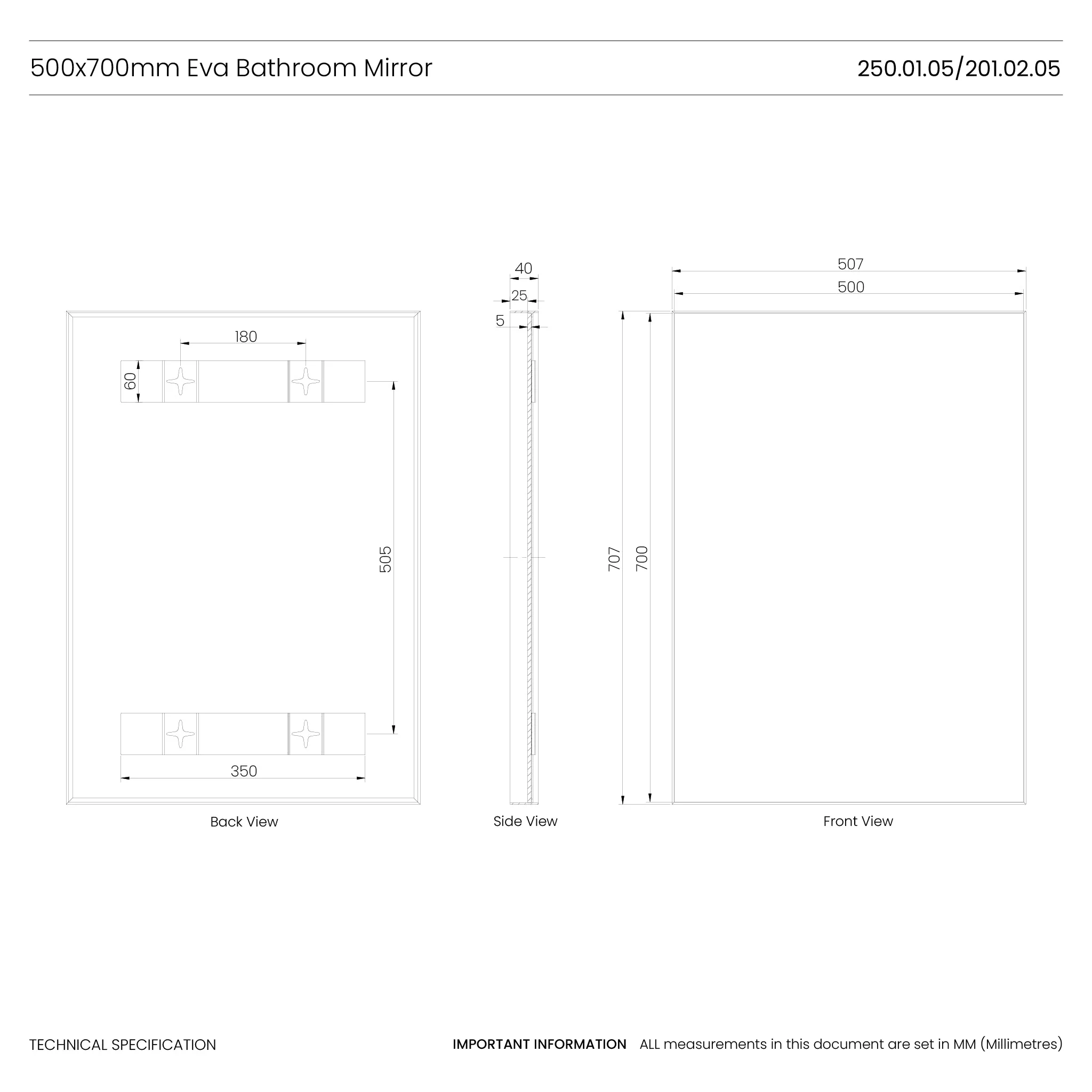 Eva Deep Frame Mirror - Image 11