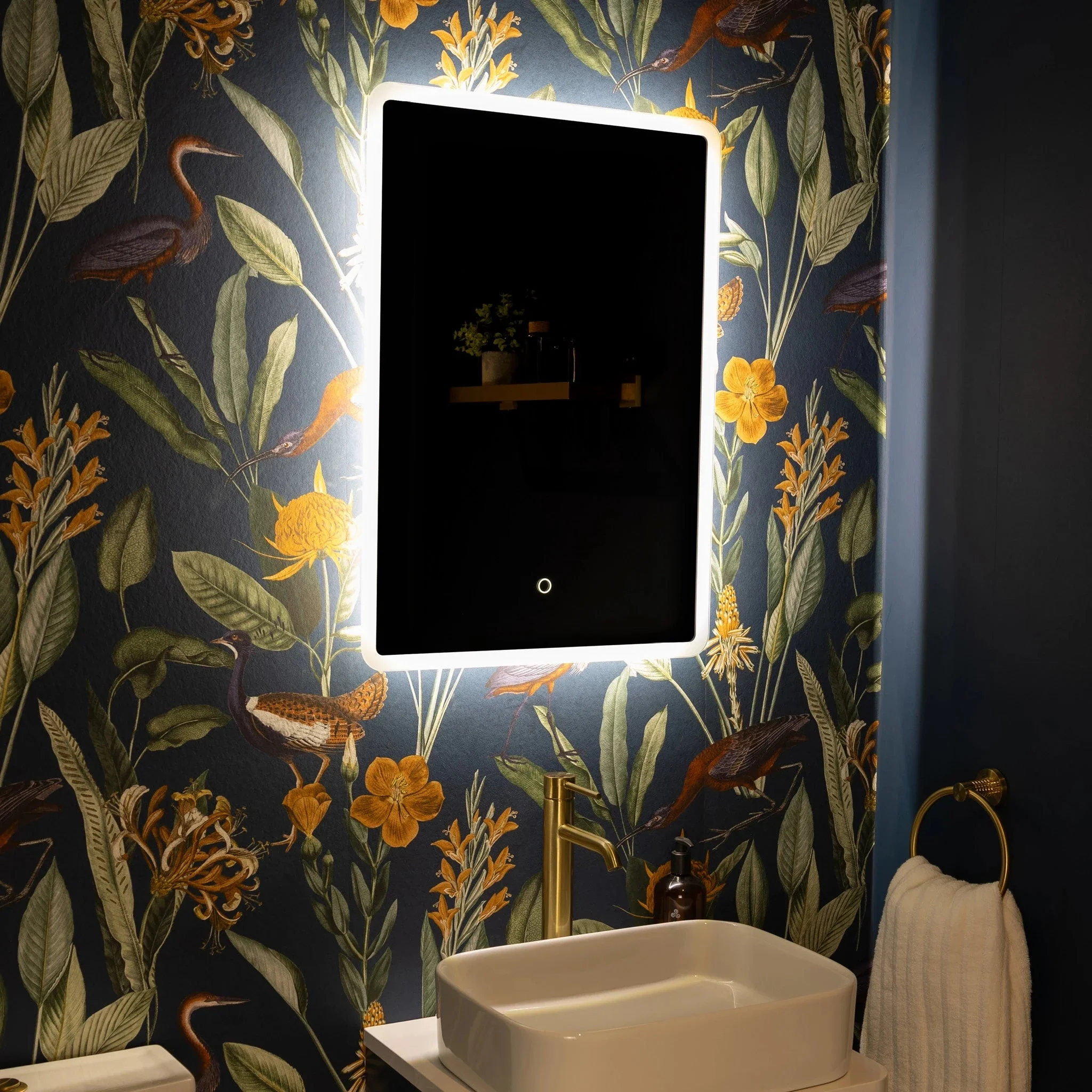 Glendale Curve LED Bathroom Mirror - Image 11
