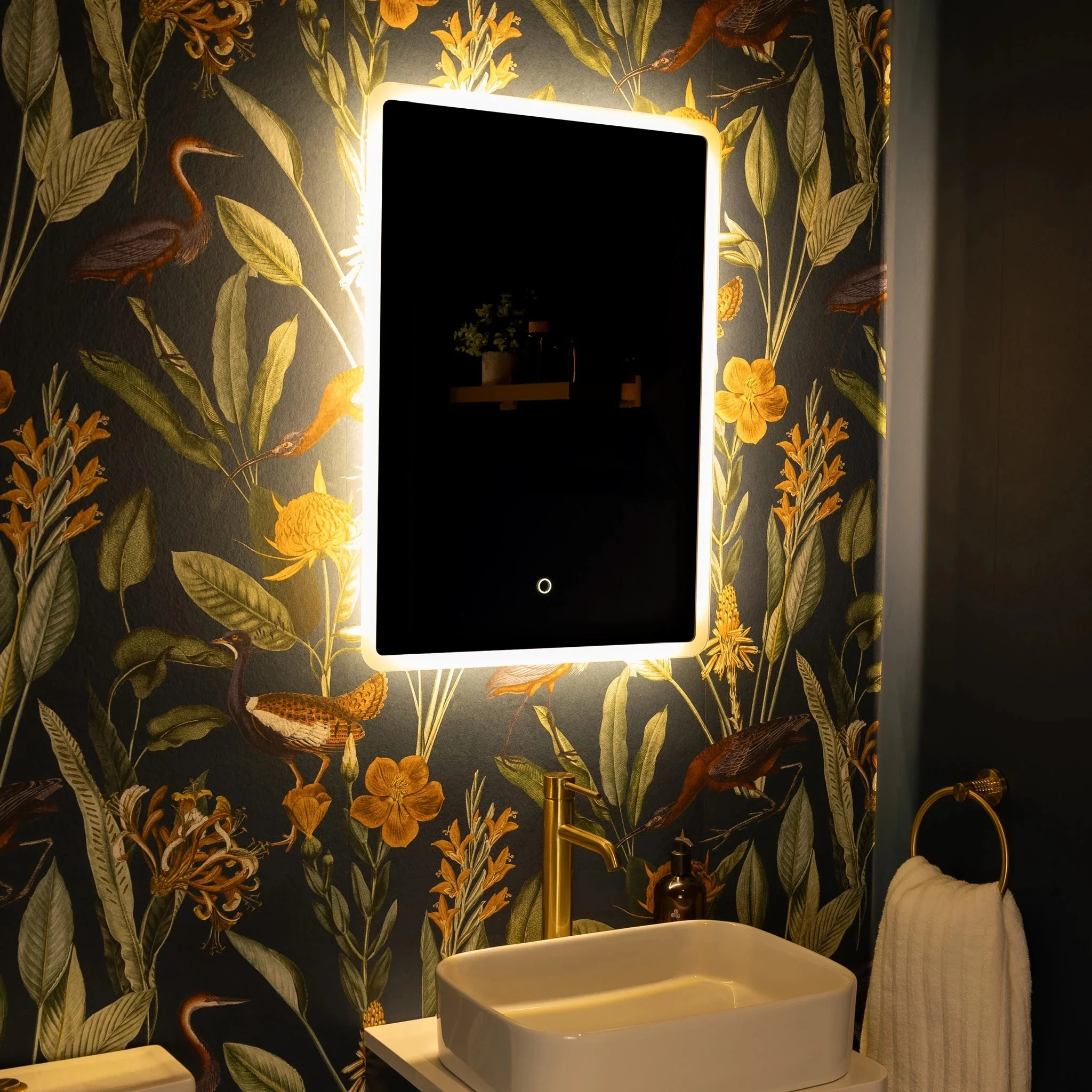 Glendale Curve LED Bathroom Mirror - Image 12