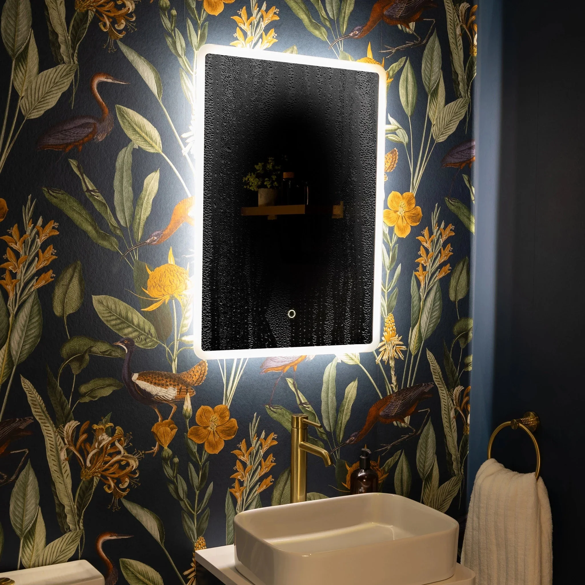 Glendale Curve LED Bathroom Mirror - Image 14