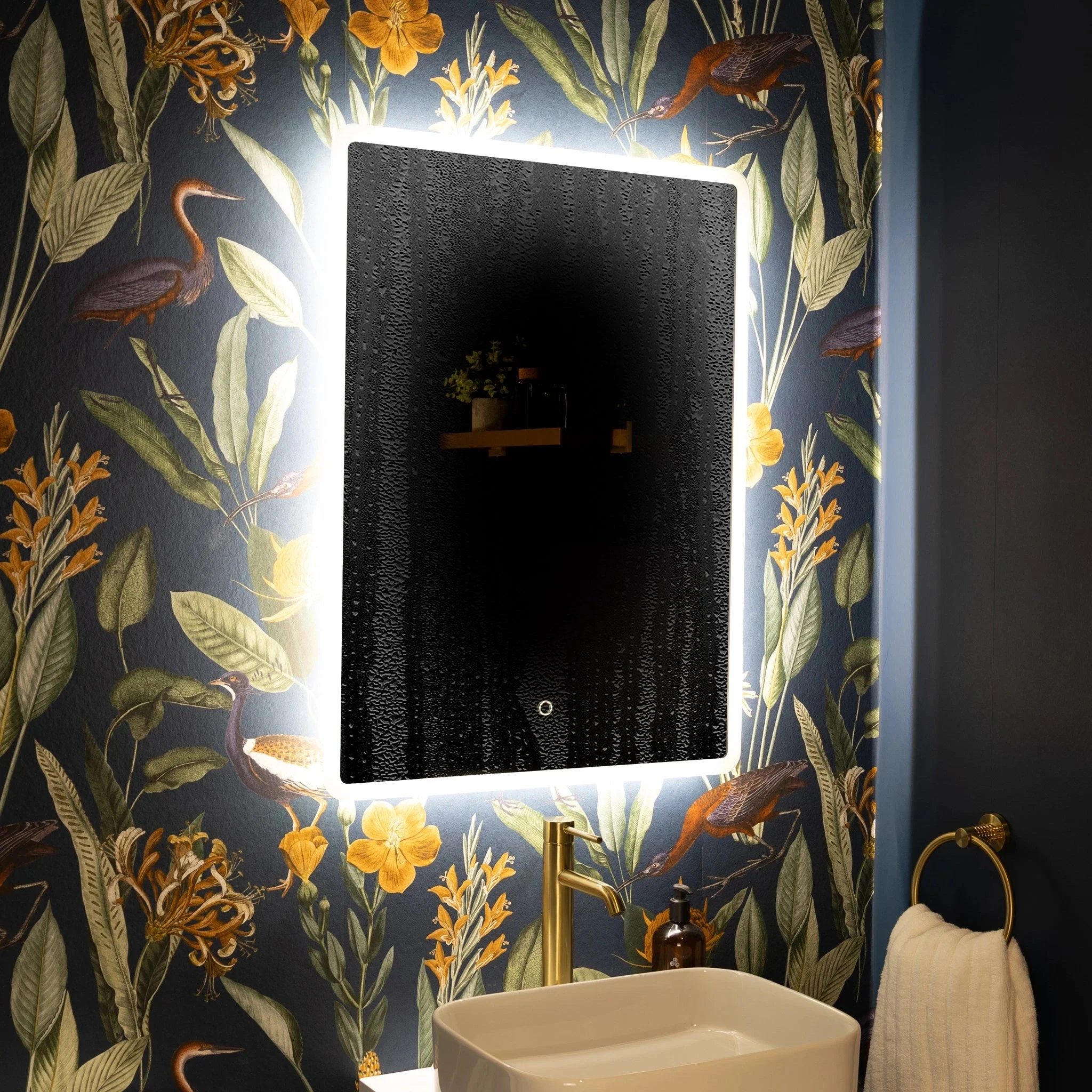 Glendale Curve LED Bathroom Mirror - Image 26