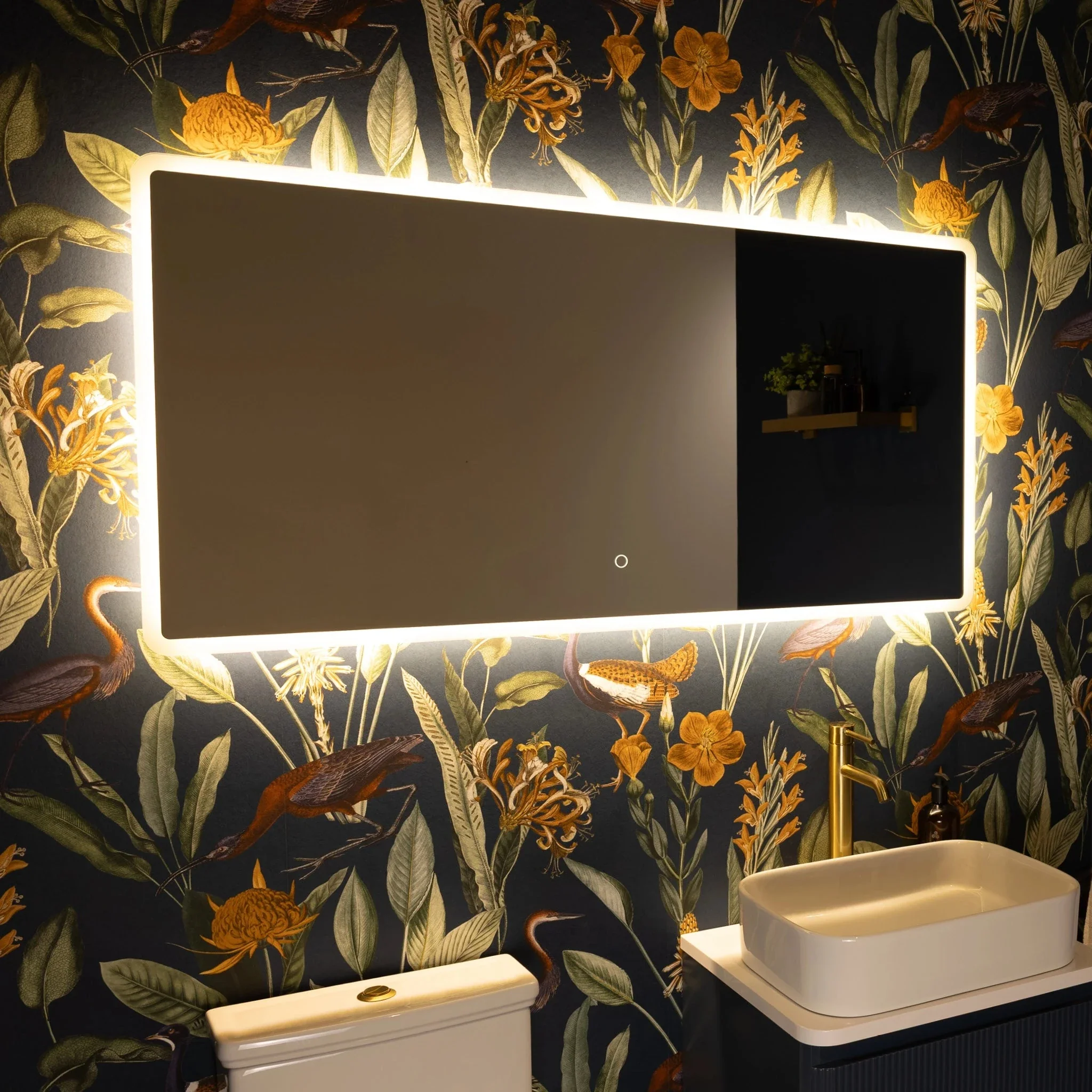 Glendale Curve LED Bathroom Mirror - Image 34