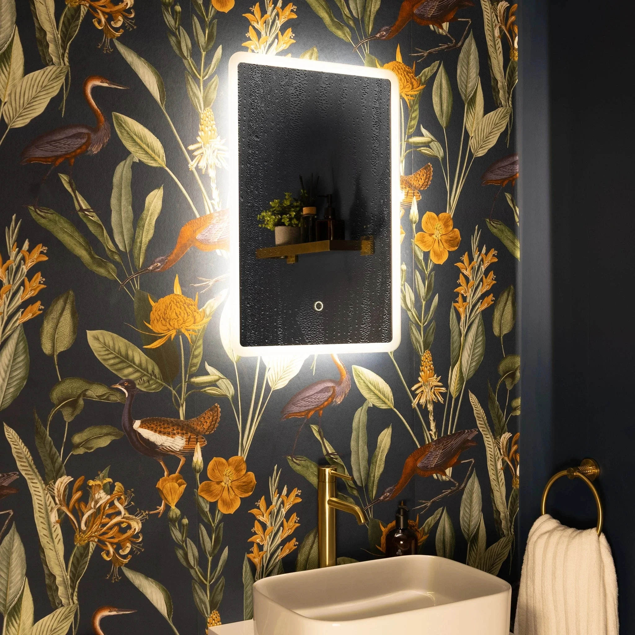 Glendale Curve LED Bathroom Mirror - Image 4