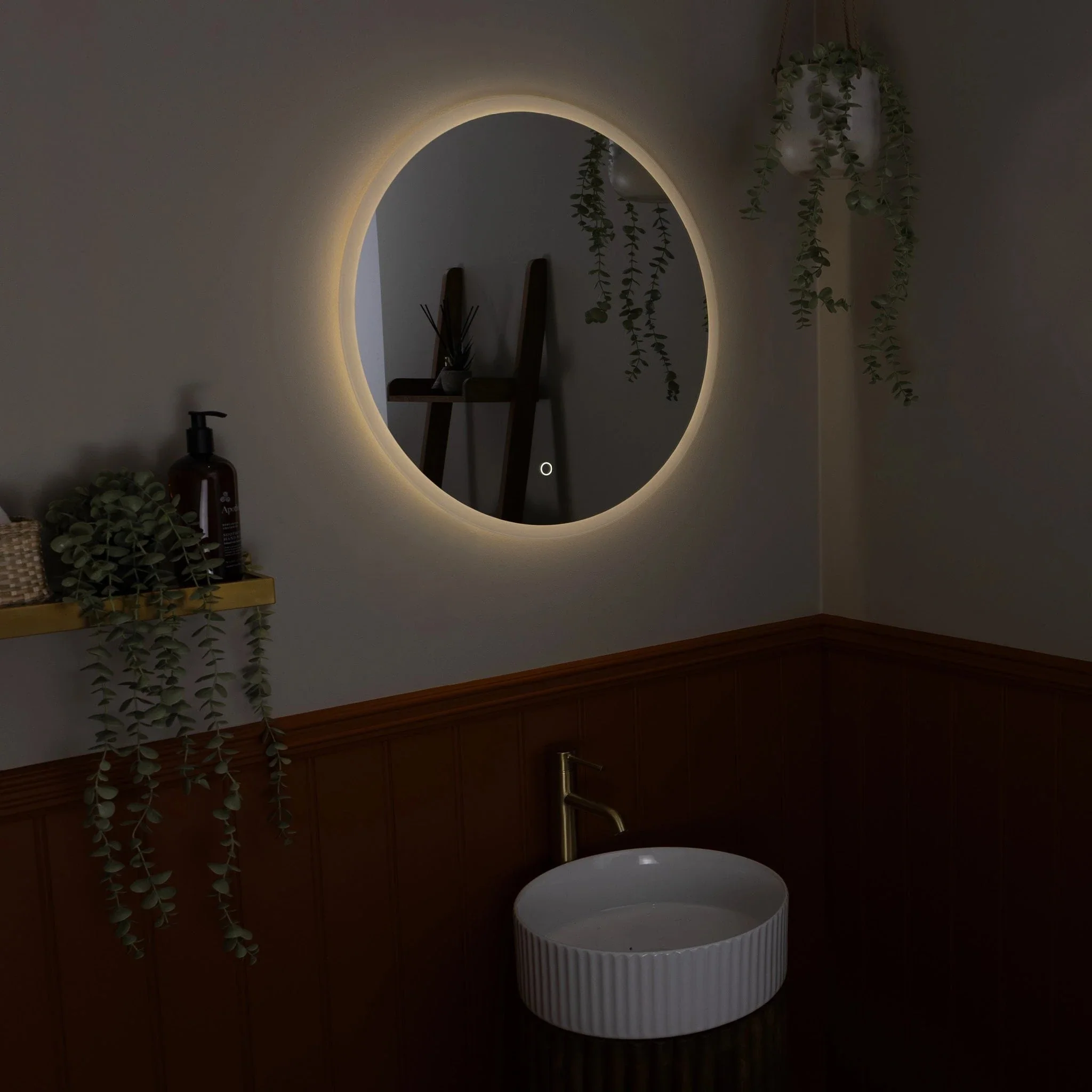 Glendale Round LED Bathroom Mirror - Image 5
