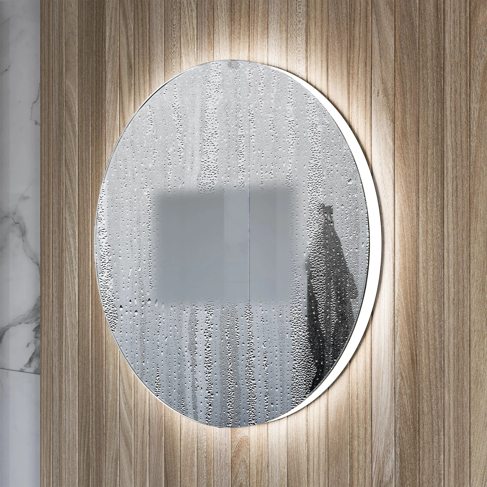 Halo Round LED Bathroom Mirror - Image 16