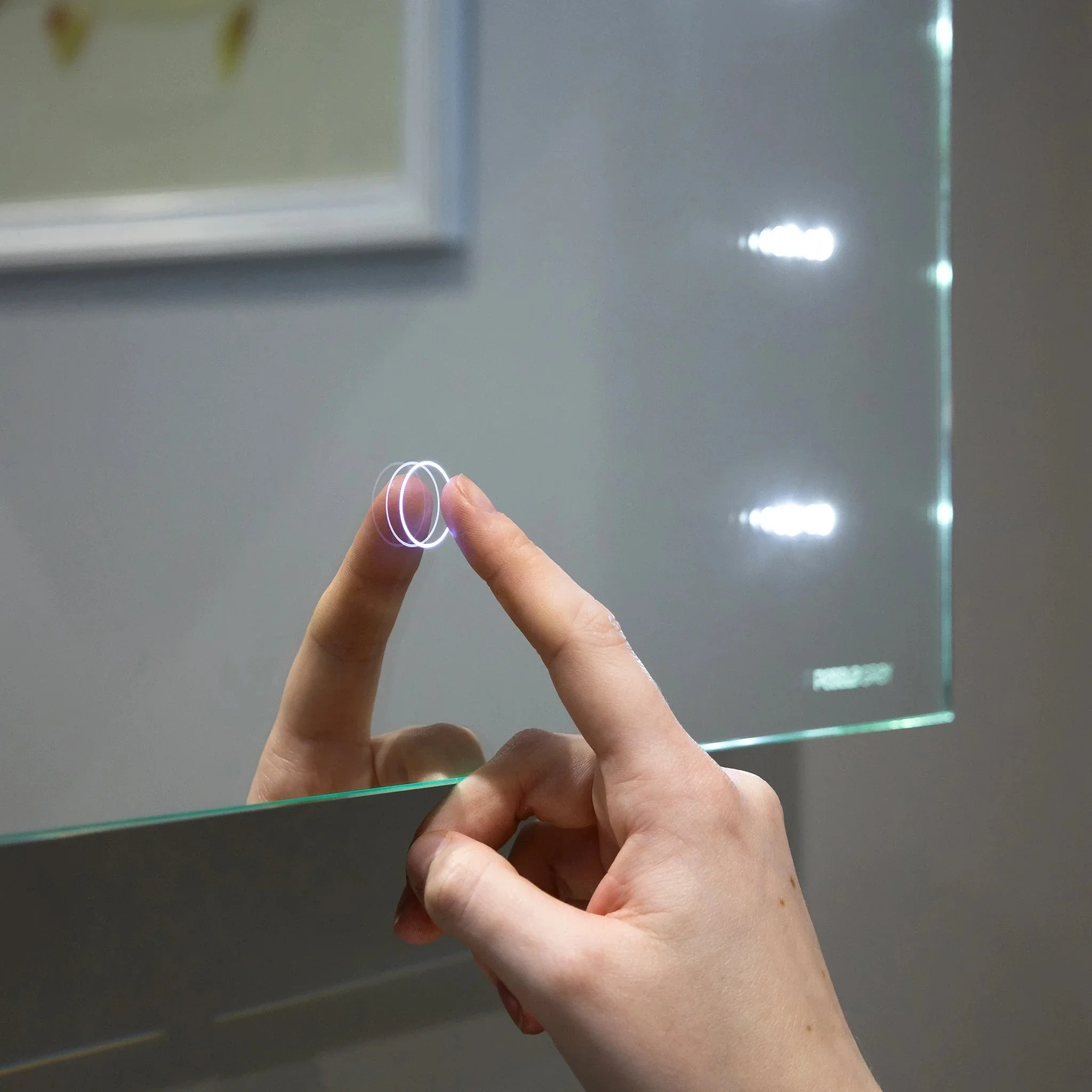 Hollis LED Bathroom Mirror Cabinet - Image 5