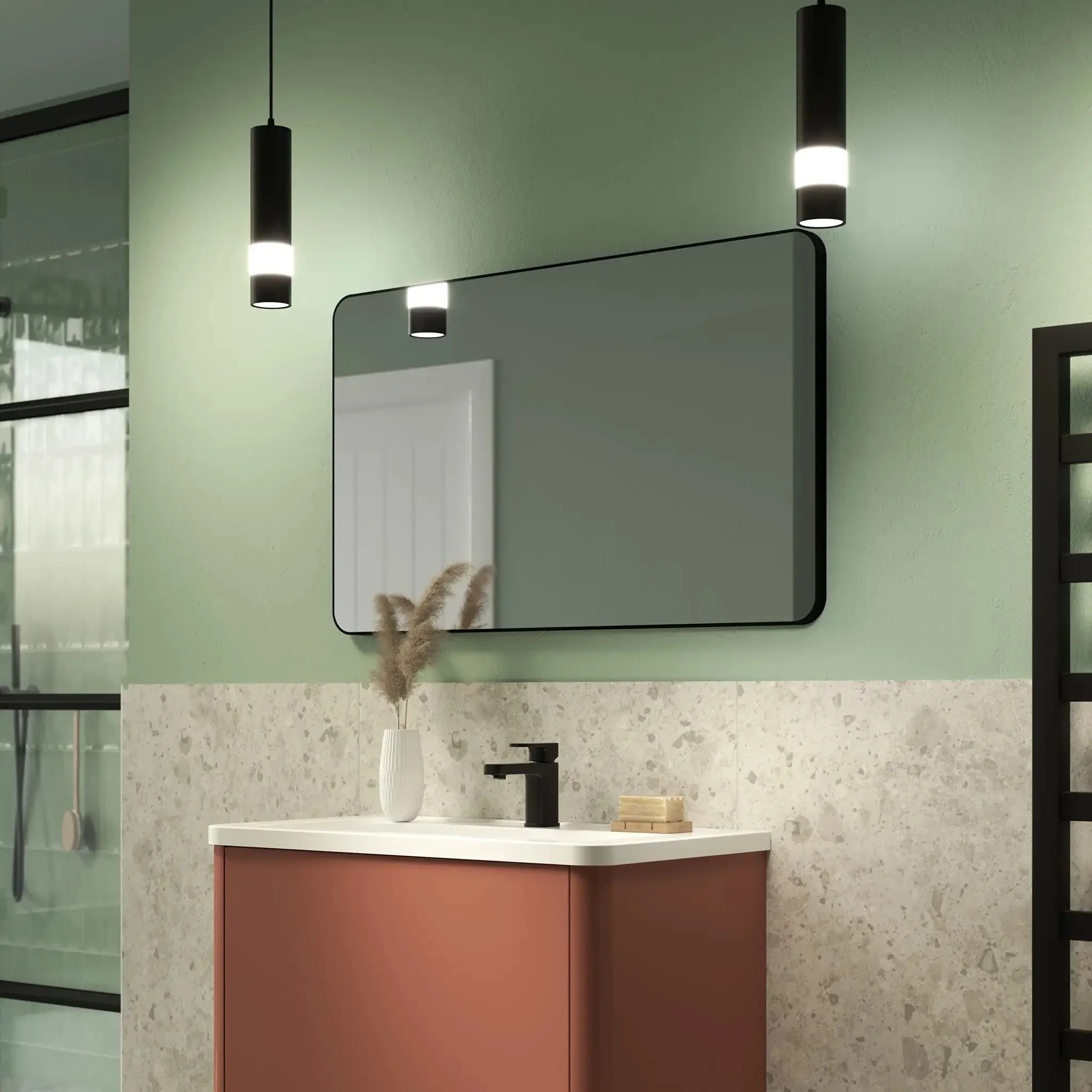 Jett Slim Frame Mirror - Image 7