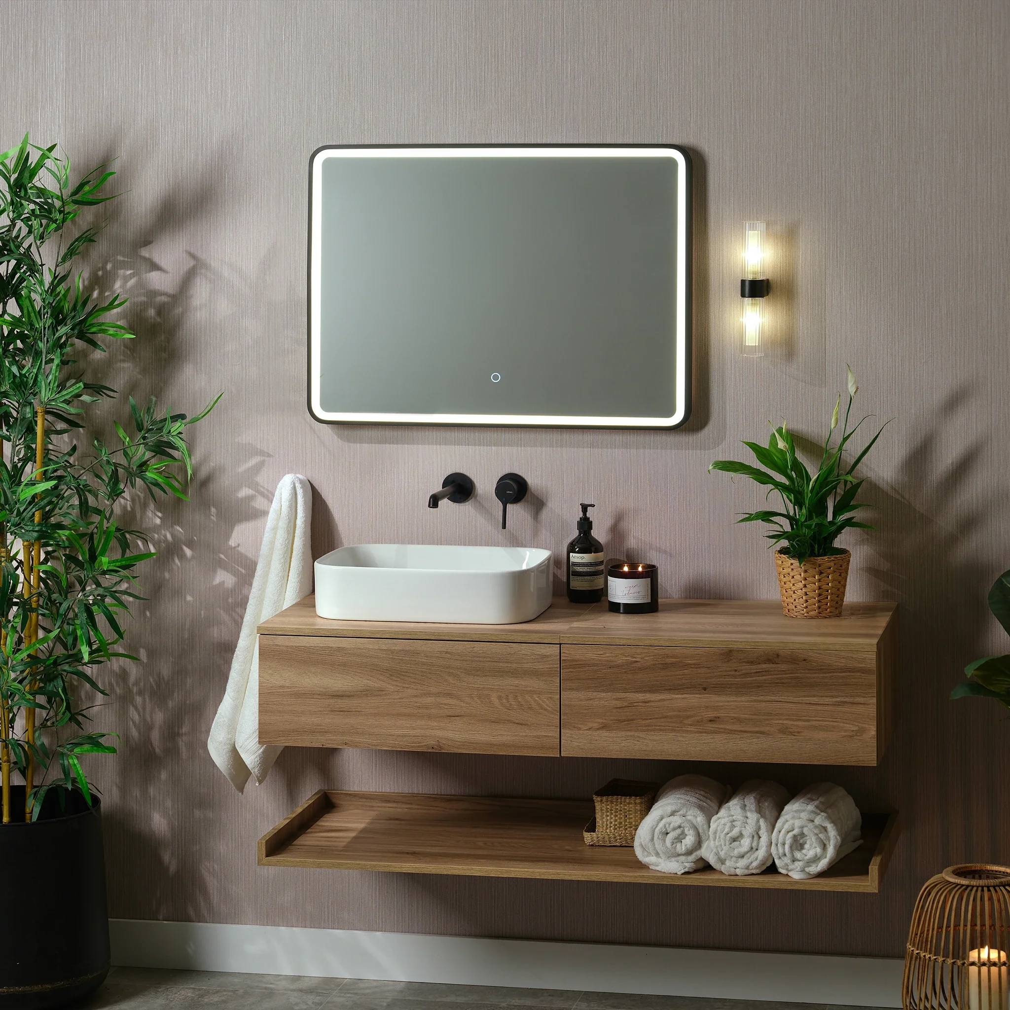 Kali Rectangle LED Illuminated Mirror - Image 13
