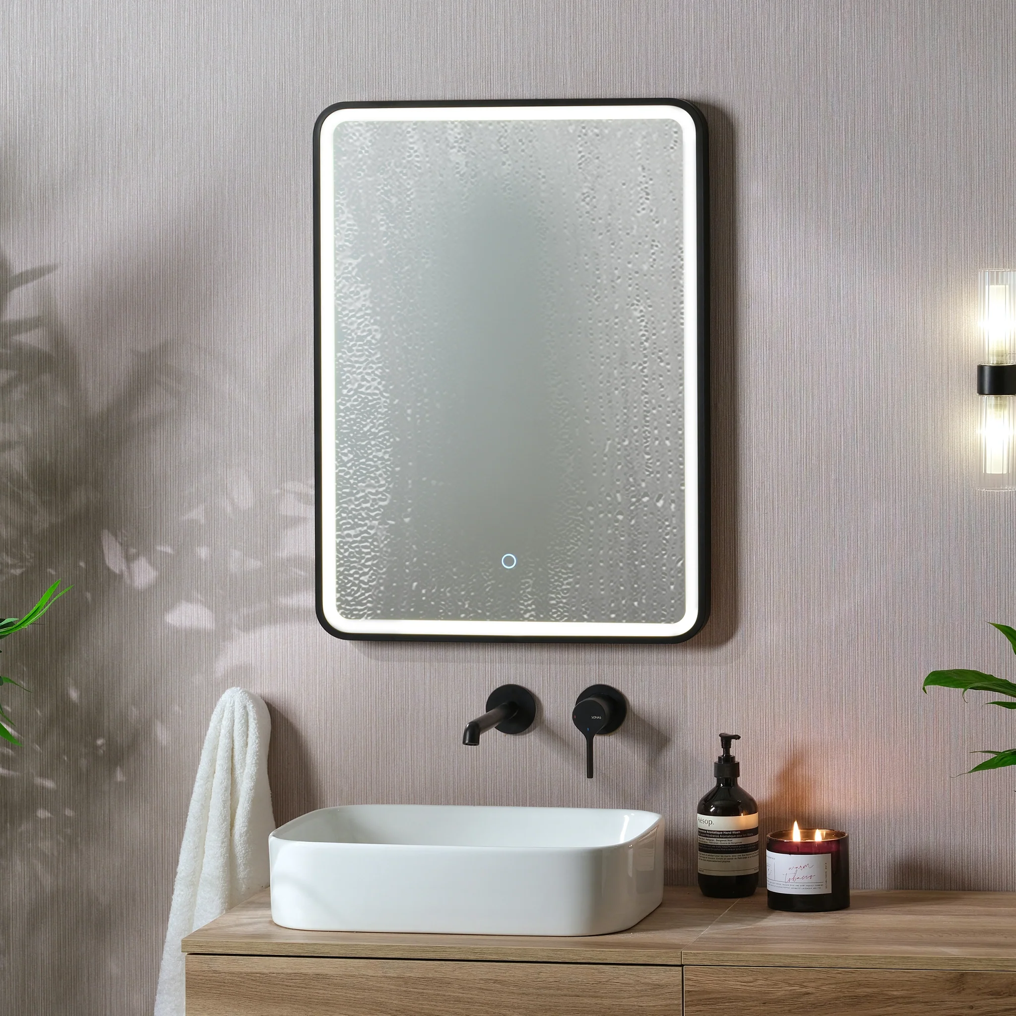 Kali Rectangle LED Illuminated Mirror - Image 15