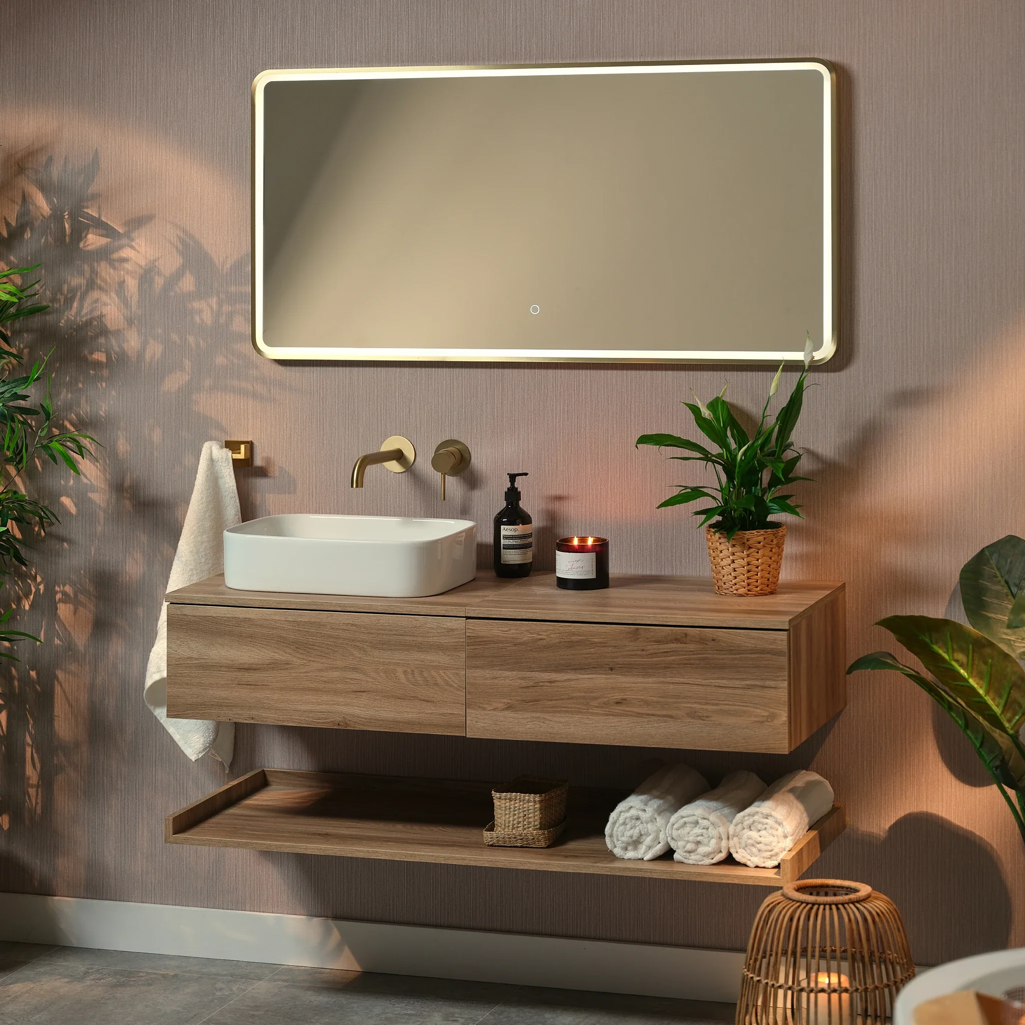 Kali Rectangle LED Illuminated Mirror - Image 5