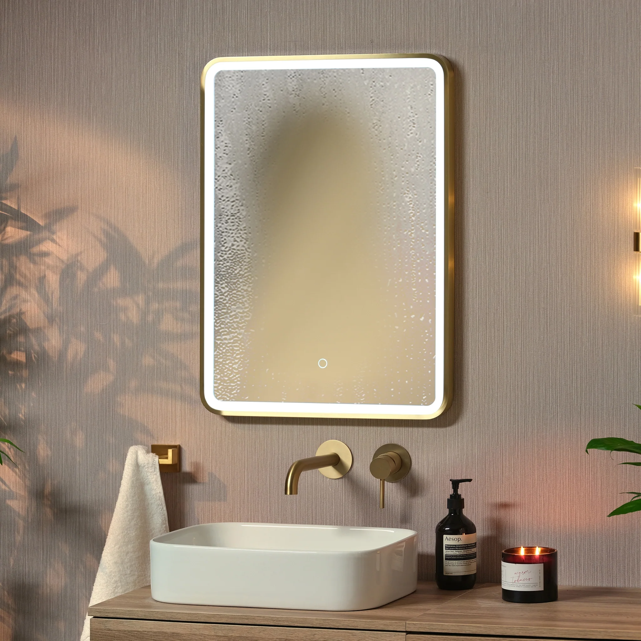 Kali Rectangle LED Illuminated Mirror - Image 6