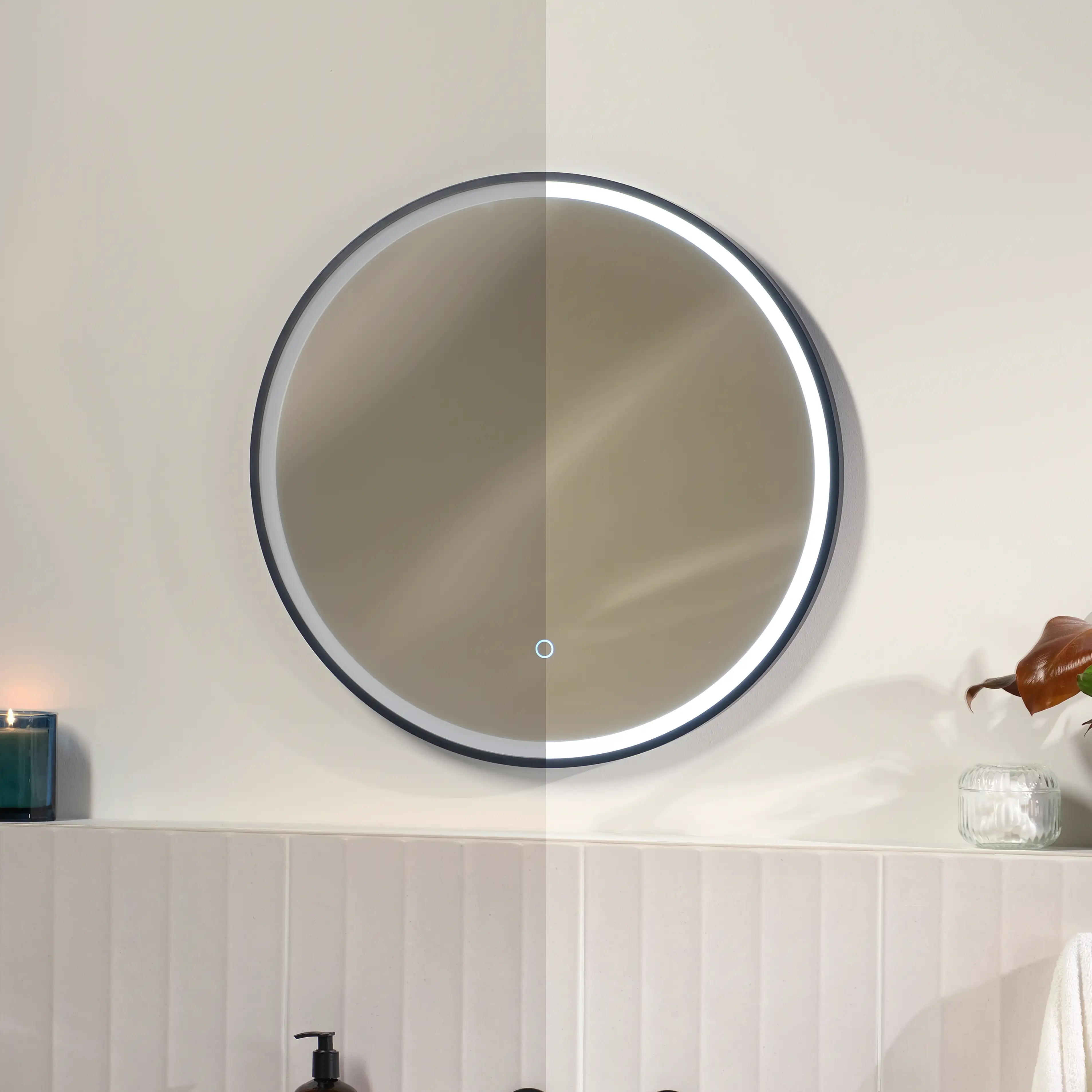 Kali Round LED Illuminated Mirror - Image 11