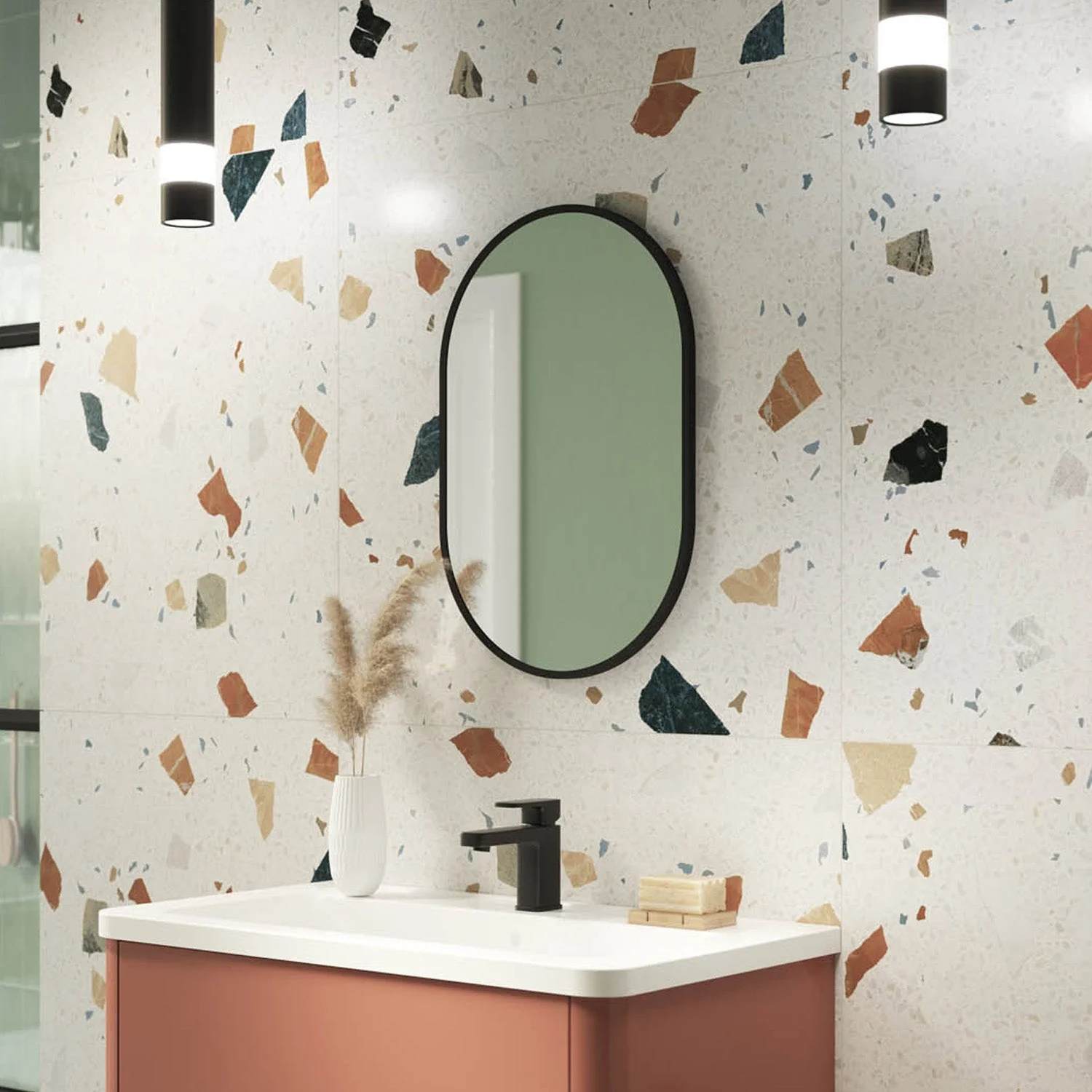 Kira Pill-Shaped Mirror - Image 9