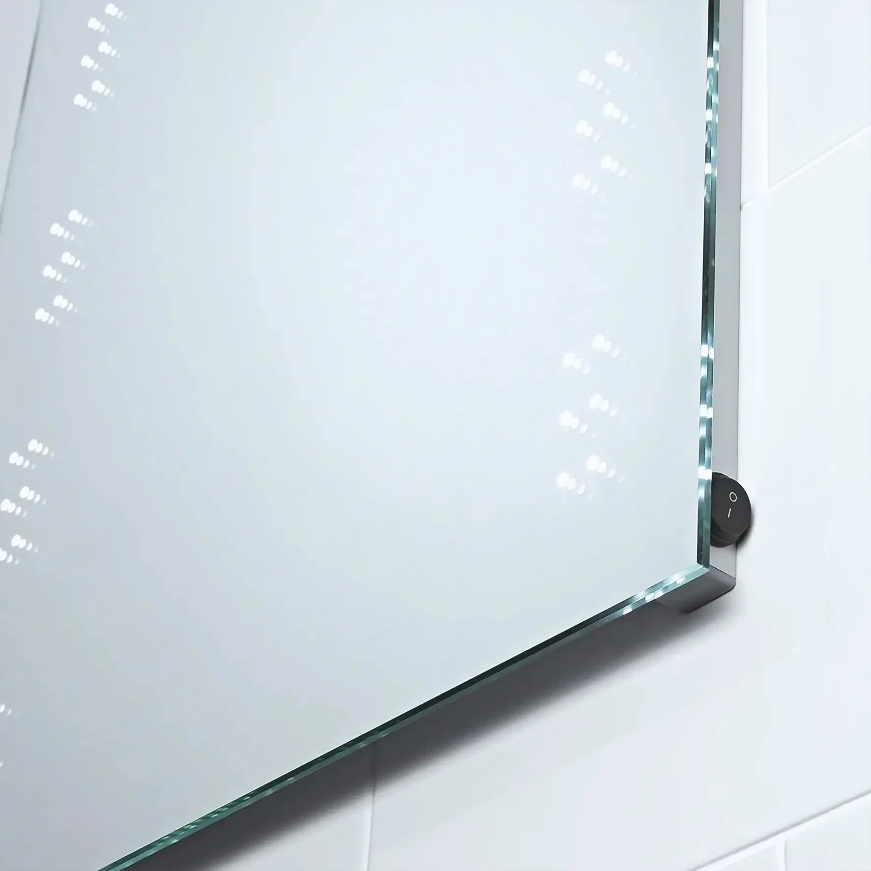 Leto Battery LED Bathroom Mirror - Image 3