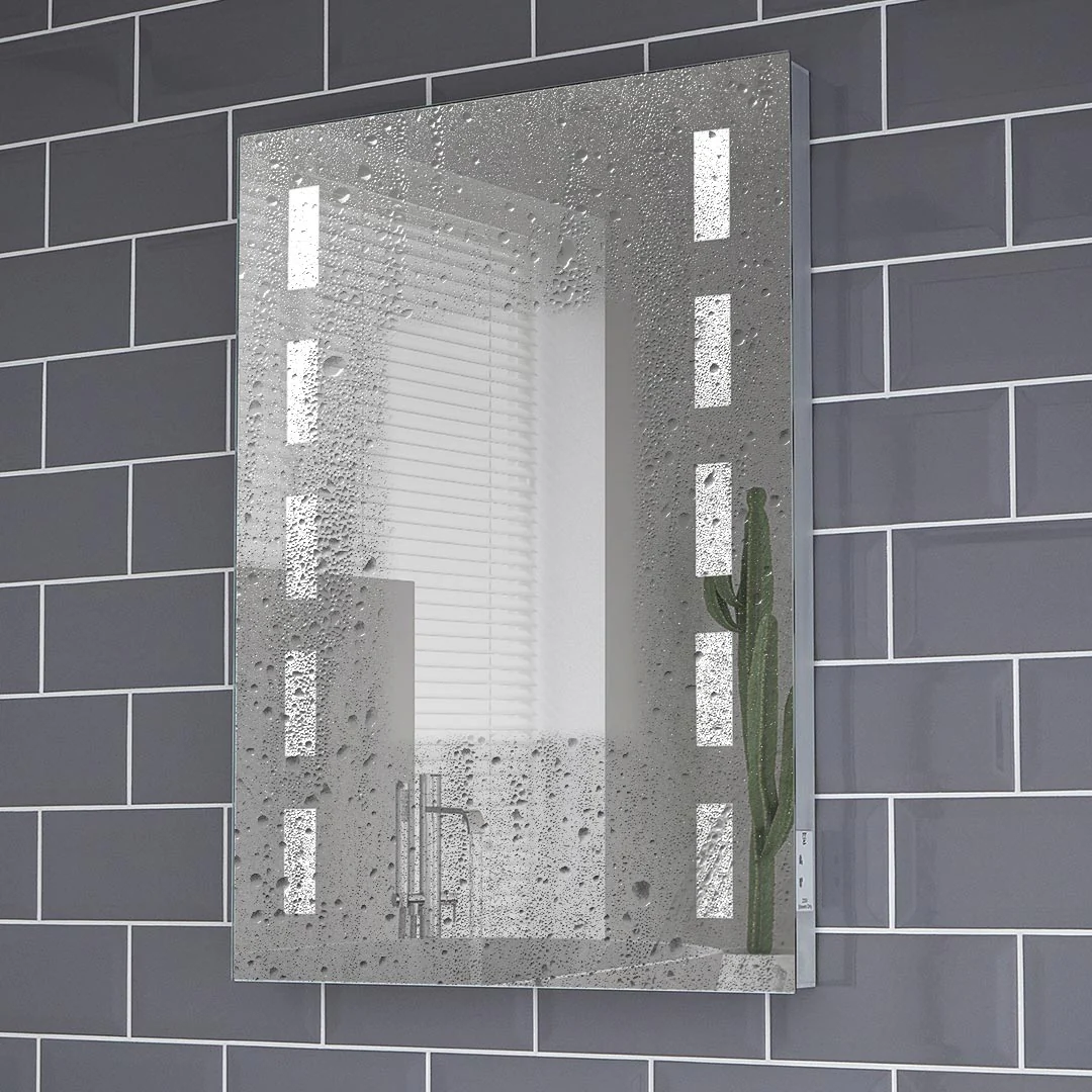 Lola LED Bathroom Mirror - 600mm x 800mm - Image 3
