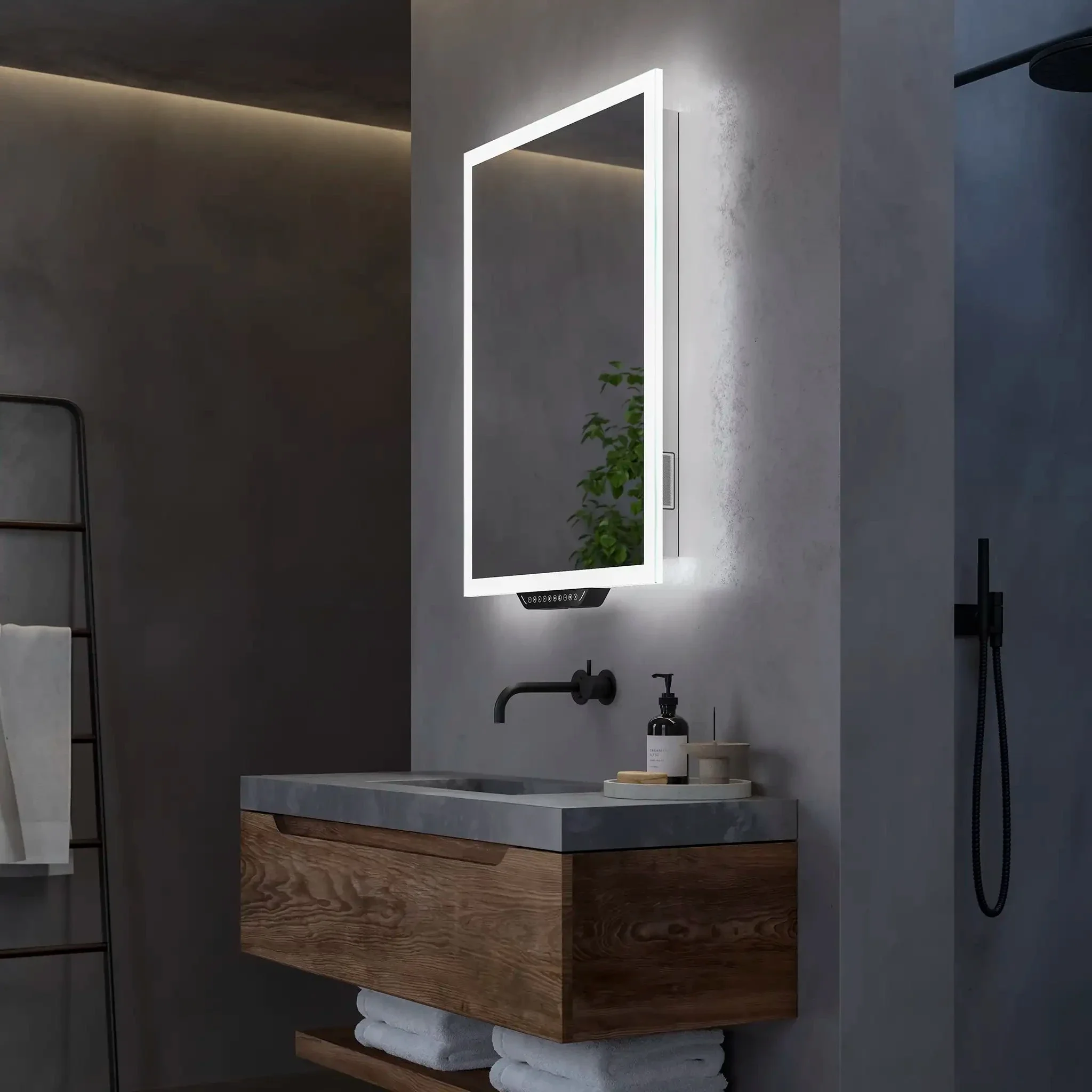 Luka LED Mirror with Alexa Built-in - Image 11