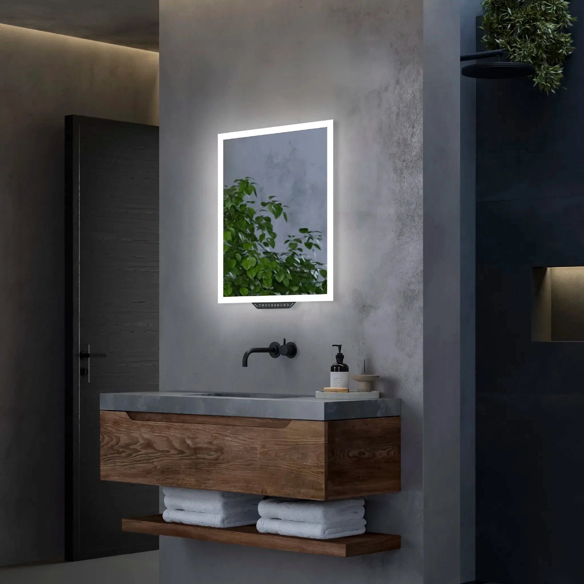 Luka LED Mirror with Alexa Built-in - Image 3