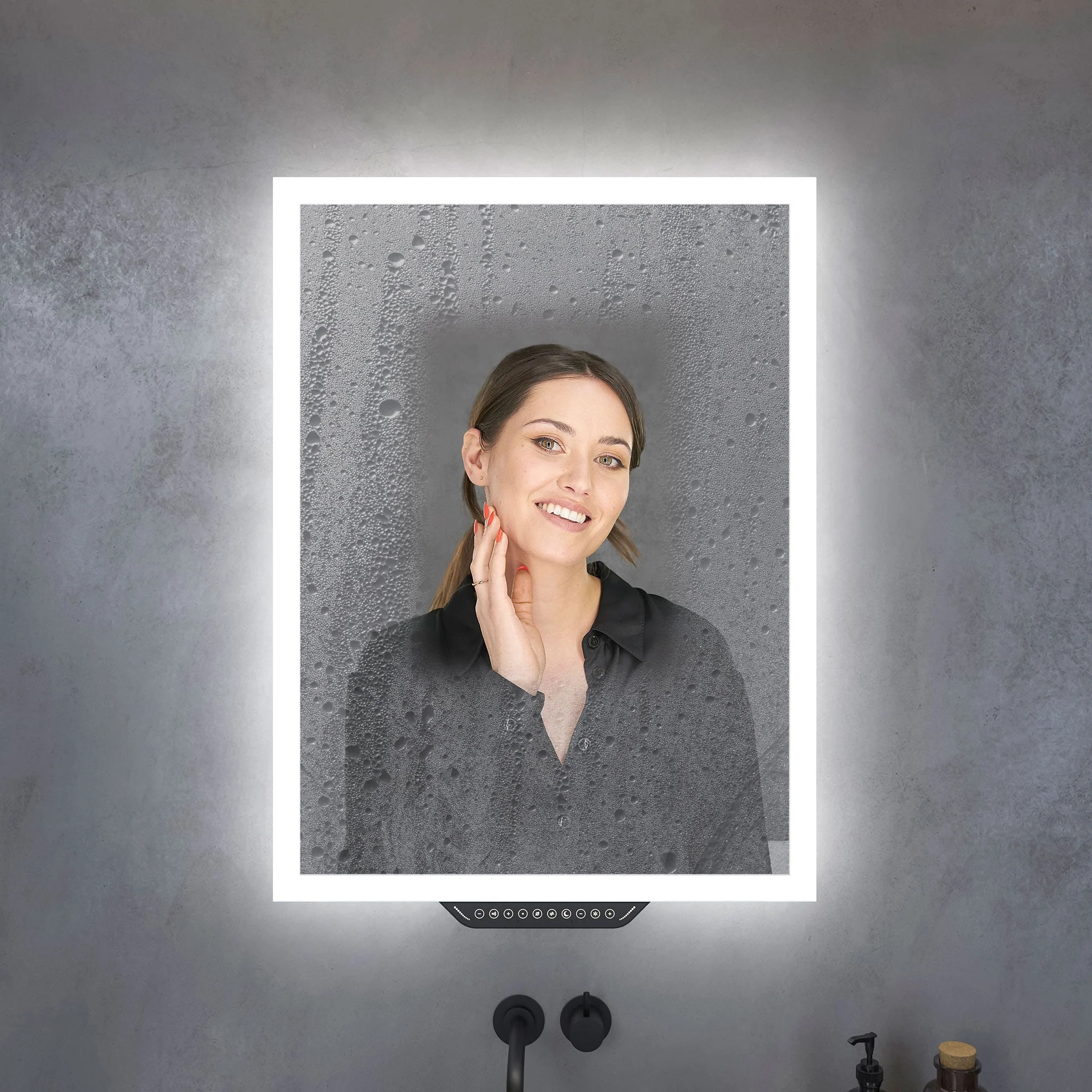 Luka LED Mirror with Alexa Built-in - Image 6