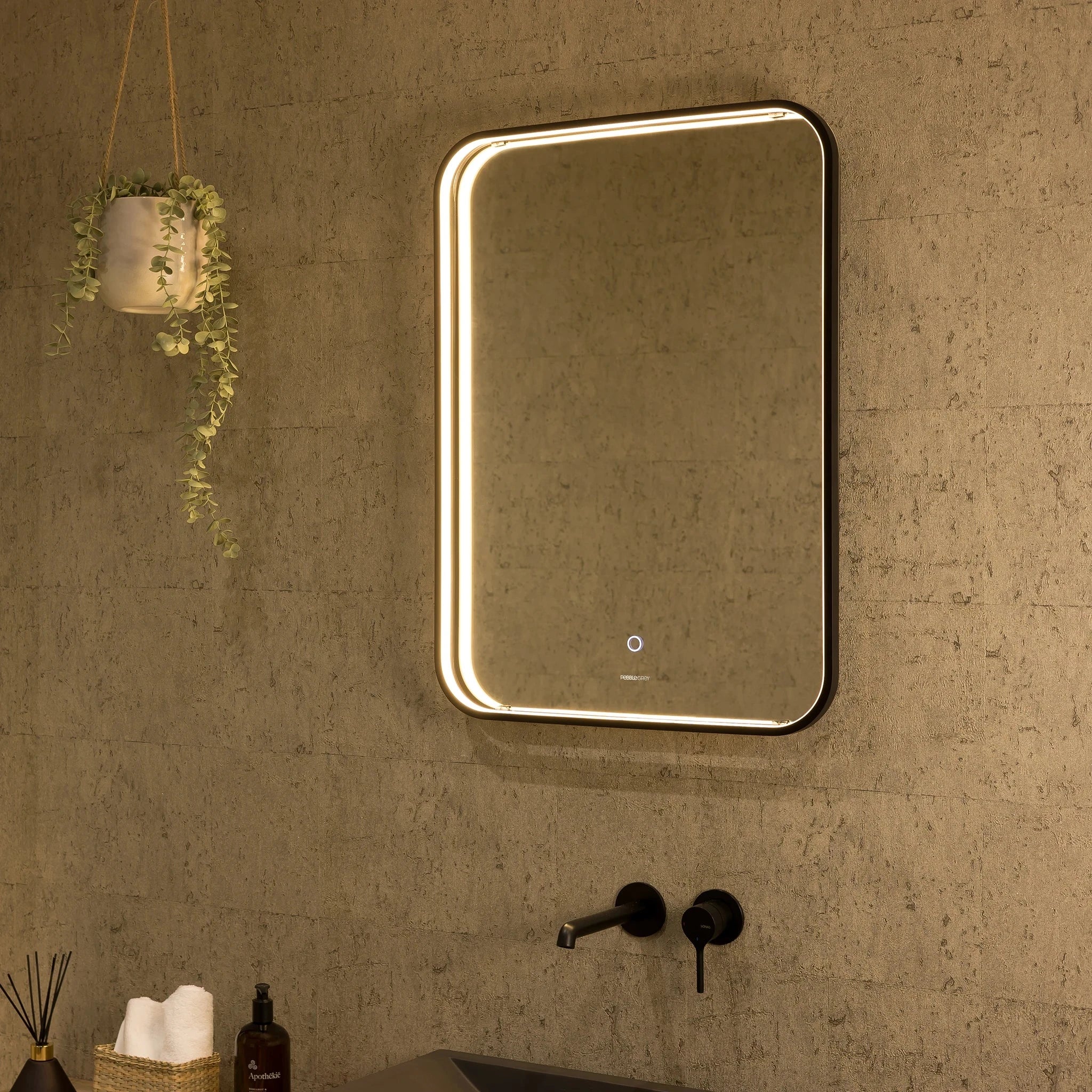 Luna Portrait LED Bathroom Mirror - Image 10