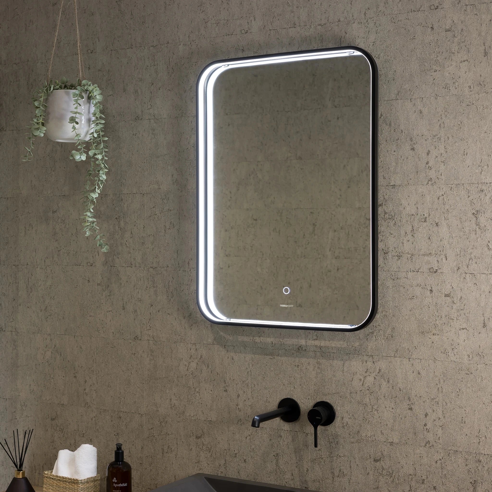 Luna Portrait LED Bathroom Mirror - Image 8