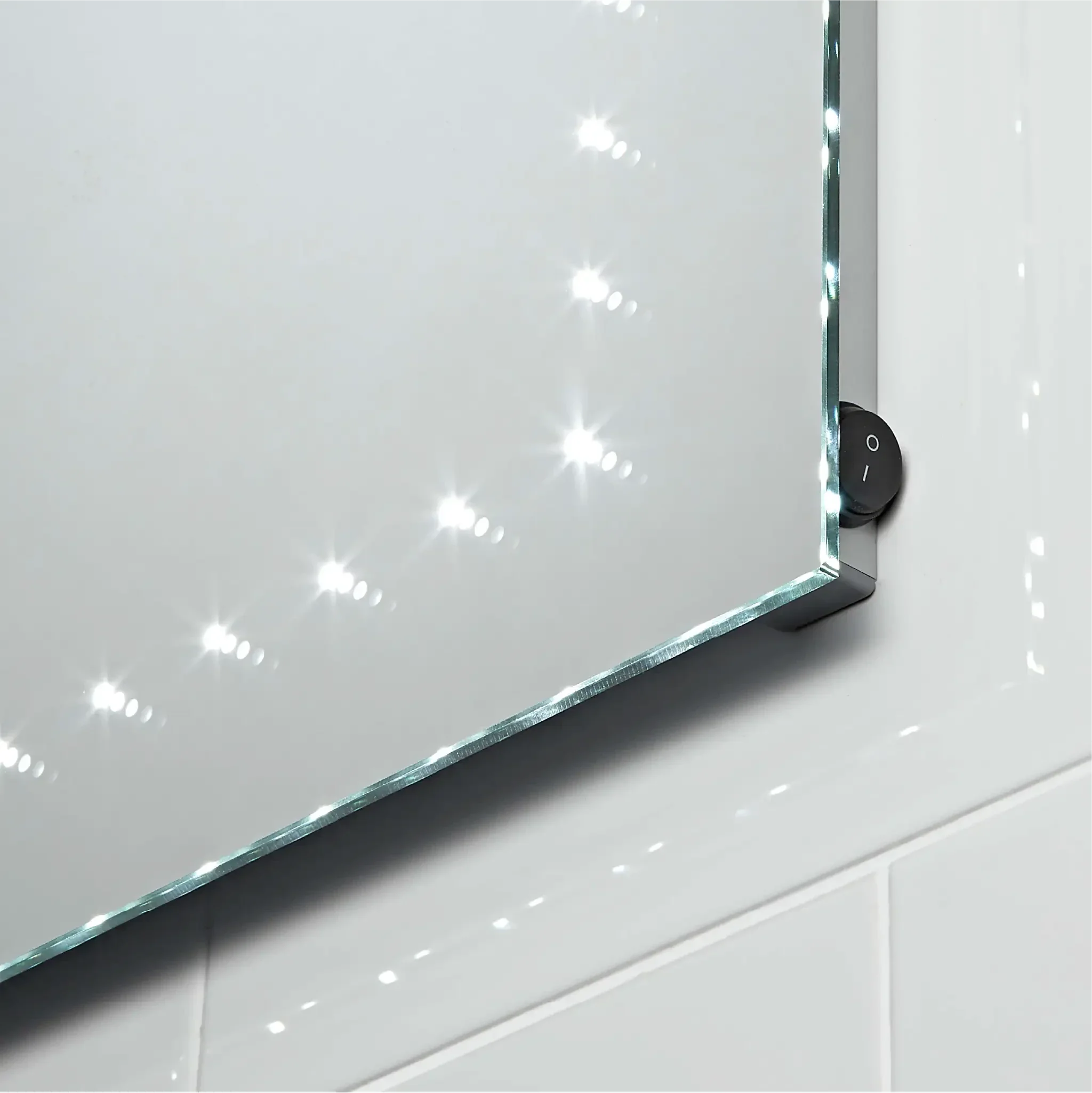 Maya Battery LED Bathroom Mirror - Image 3
