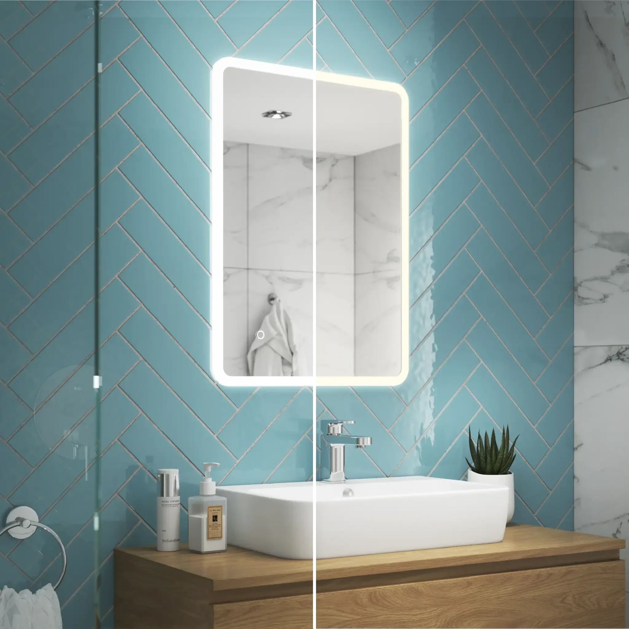 Nano Ultra-slim LED Bathroom Mirror - Image 18