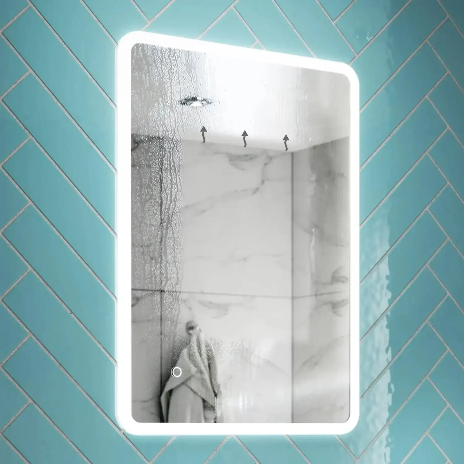 Nano Ultra-slim LED Bathroom Mirror - Image 3