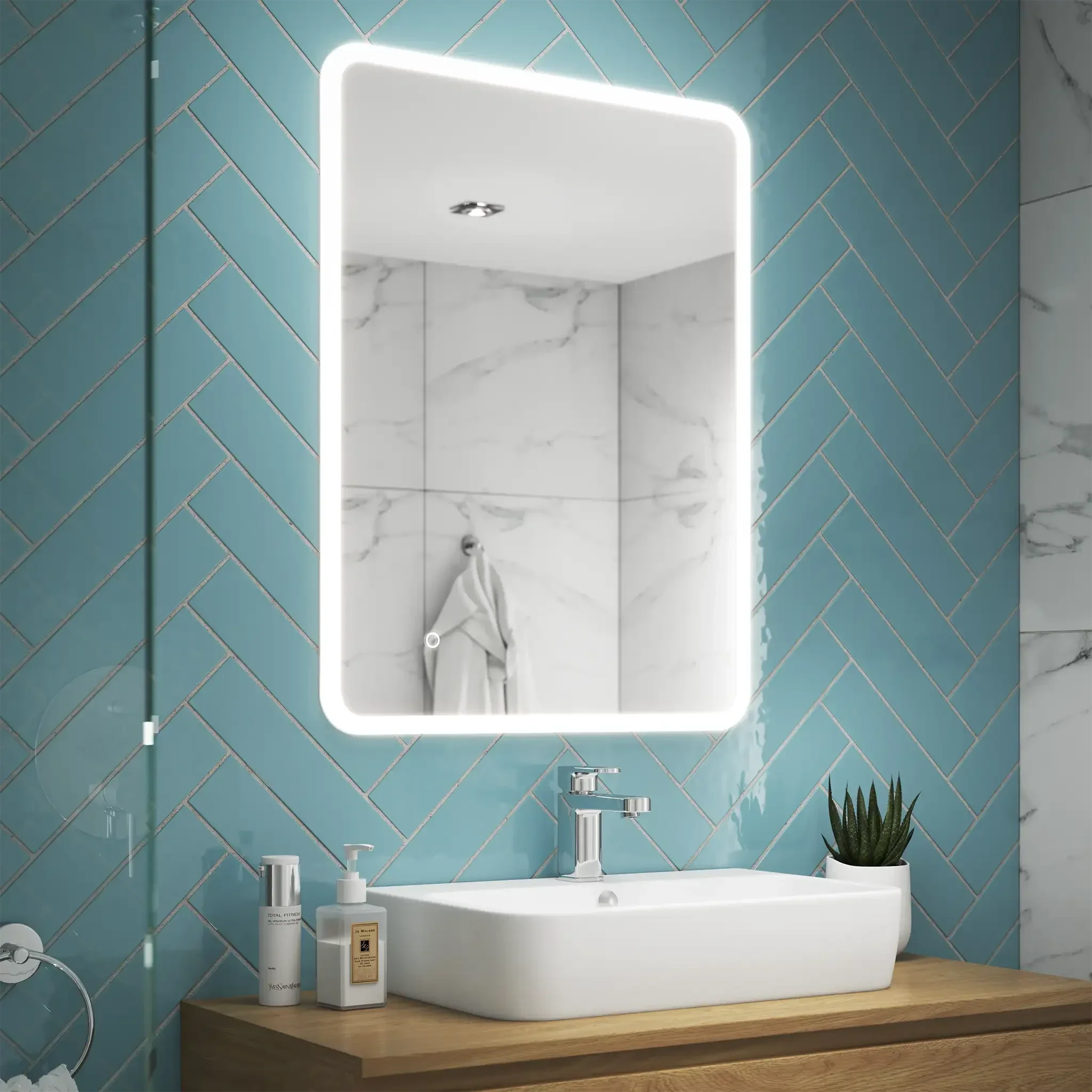 Nano Ultra-slim LED Bathroom Mirror - Image 8