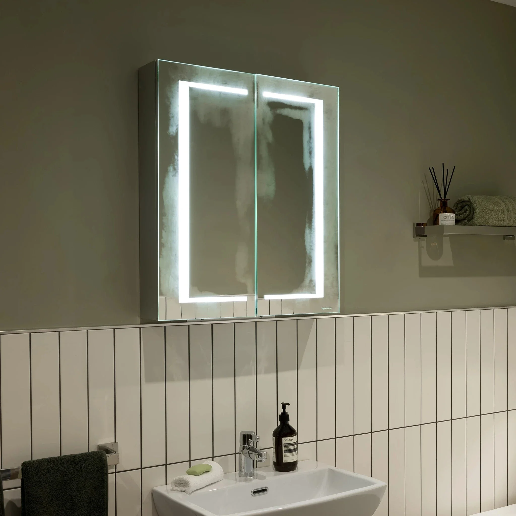 Nimbus LED Bathroom Mirror Cabinet - Image 11