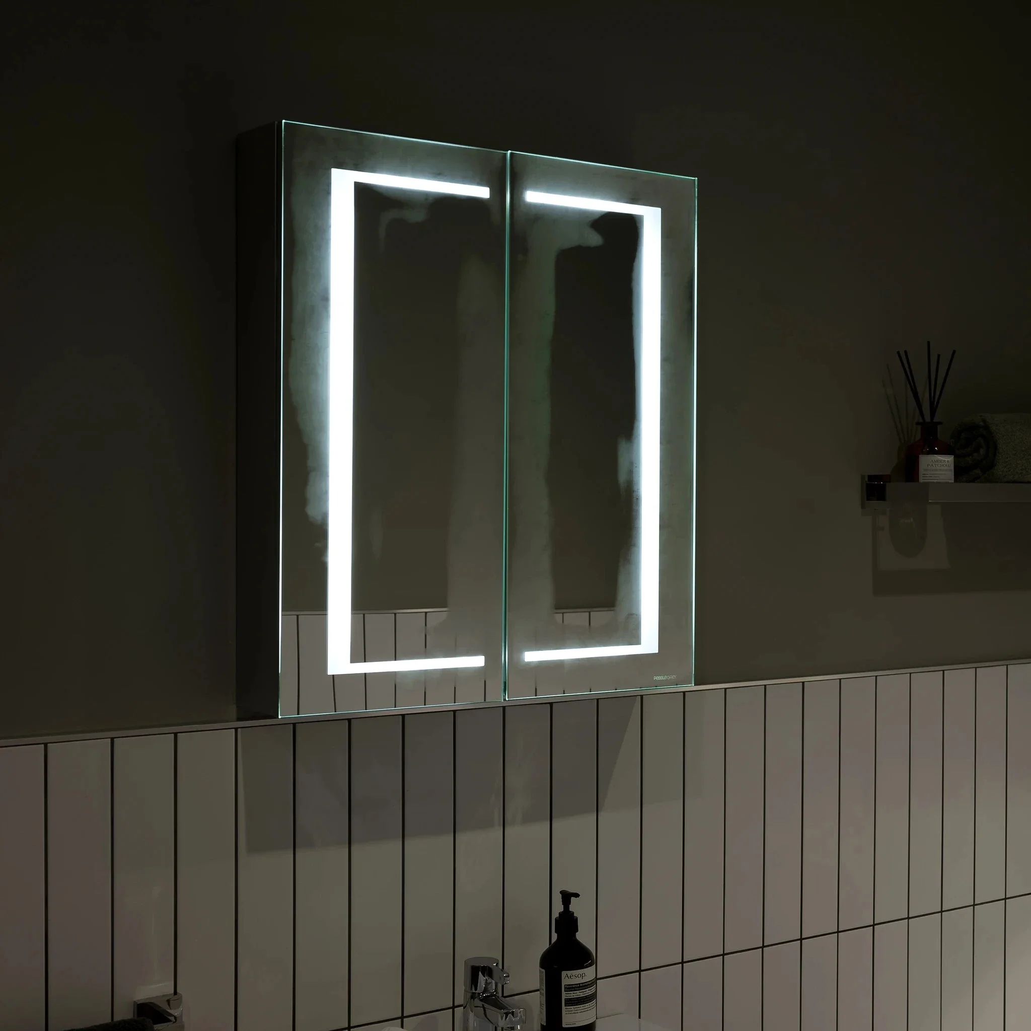 Nimbus LED Bathroom Mirror Cabinet - Image 12