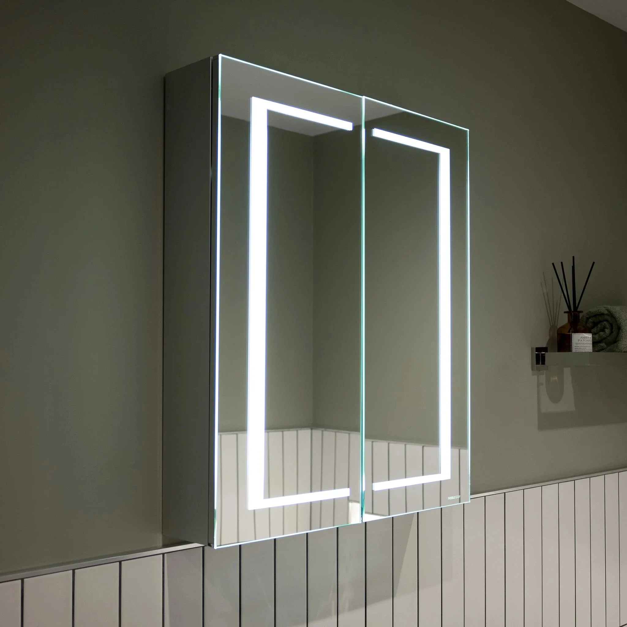 Nimbus LED Bathroom Mirror Cabinet - Image 8