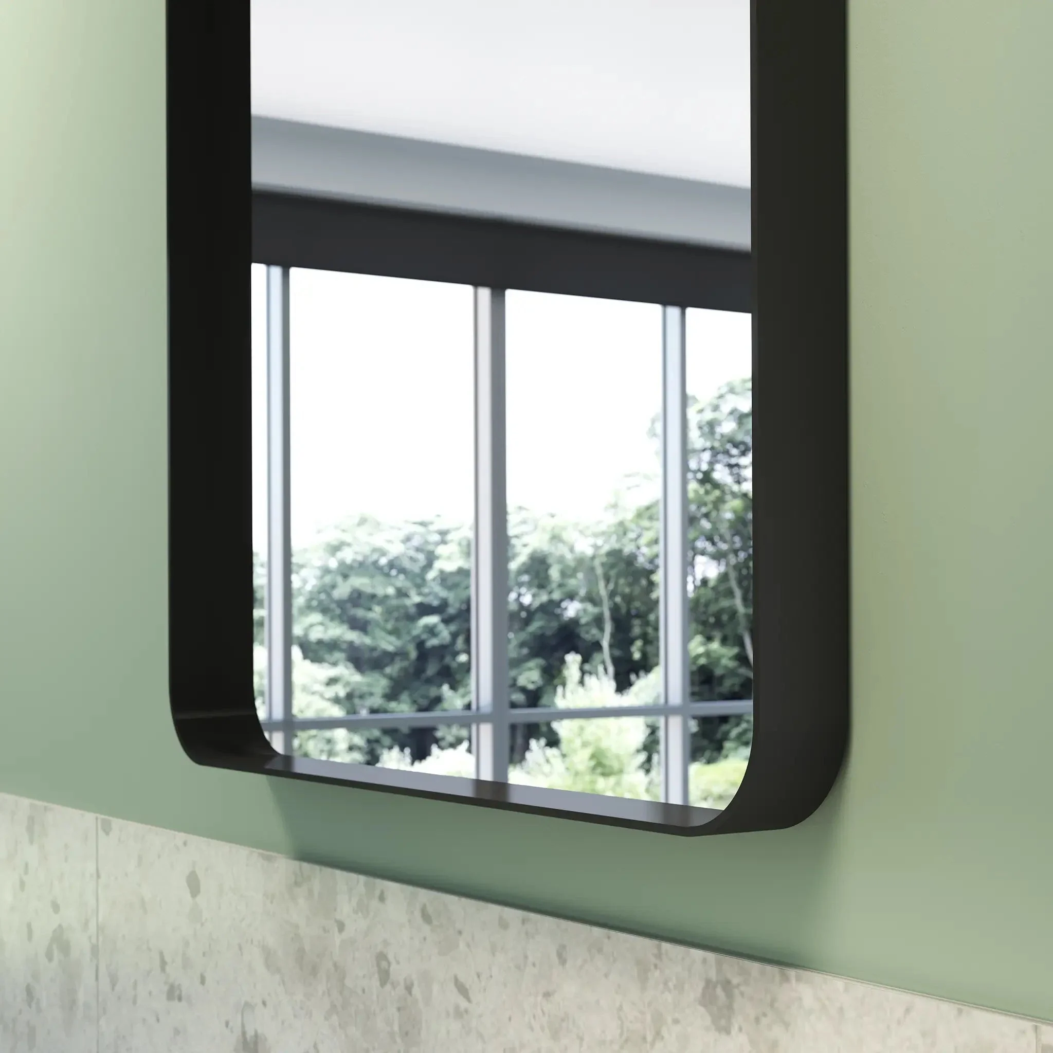 Onyx Deep Frame Mirror - Image 7