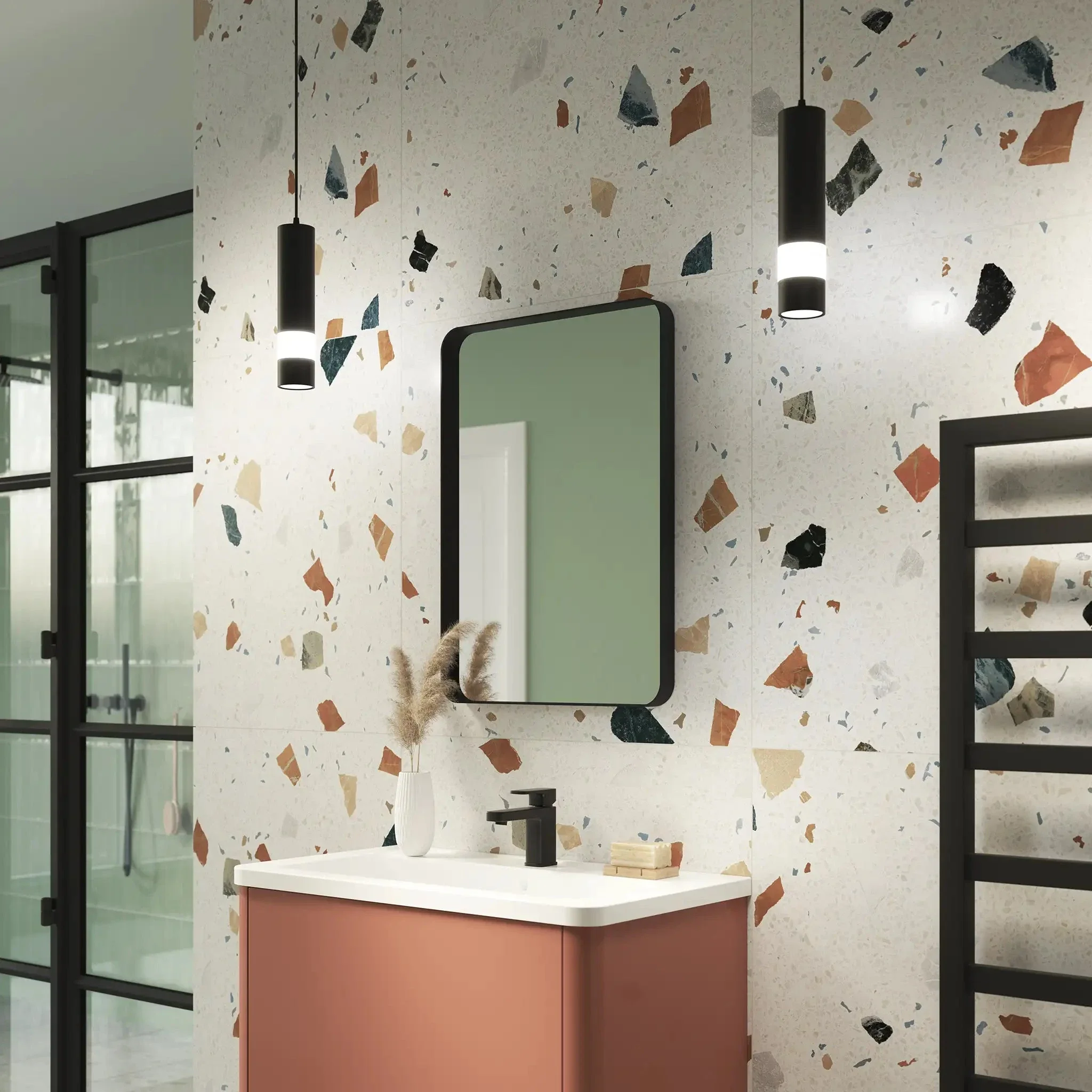 Onyx Deep Frame Mirror - Image 10