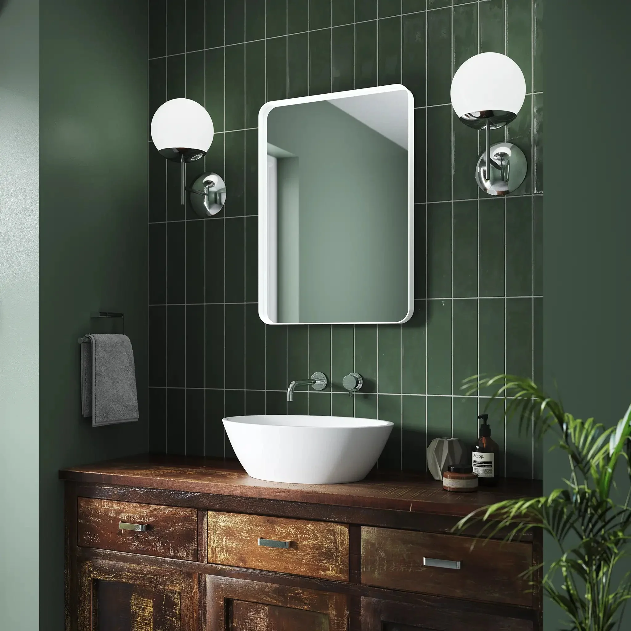 Onyx Deep Frame Mirror - Image 3