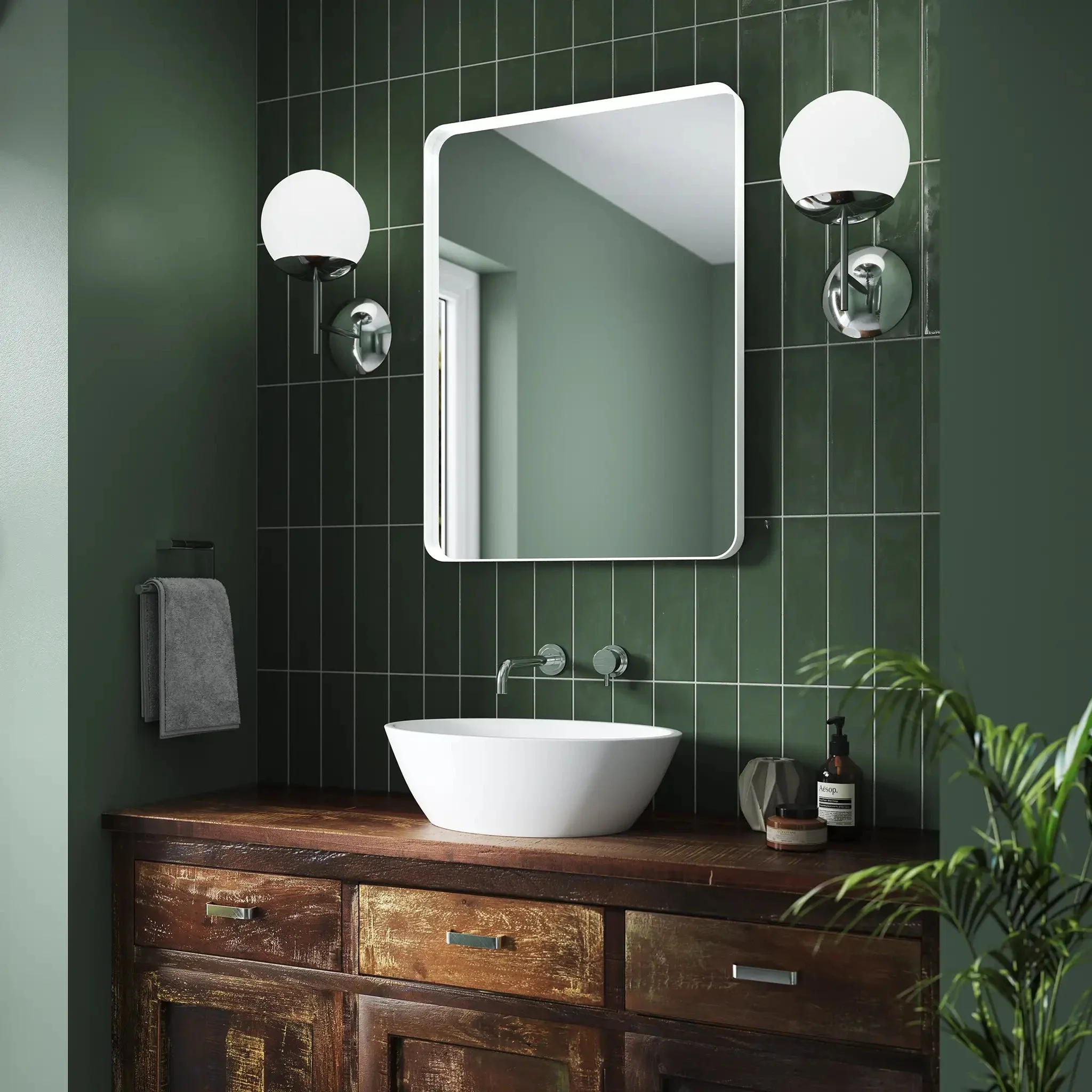 Onyx Deep Frame Mirror - Image 9