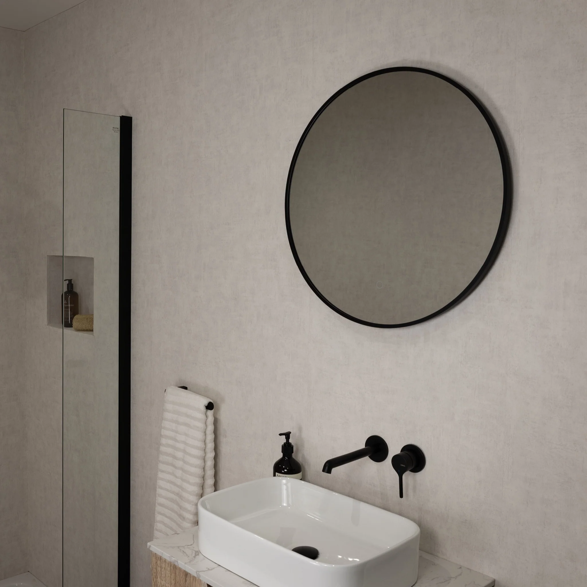 Oslo Round LED Bathroom Mirror - Image 8