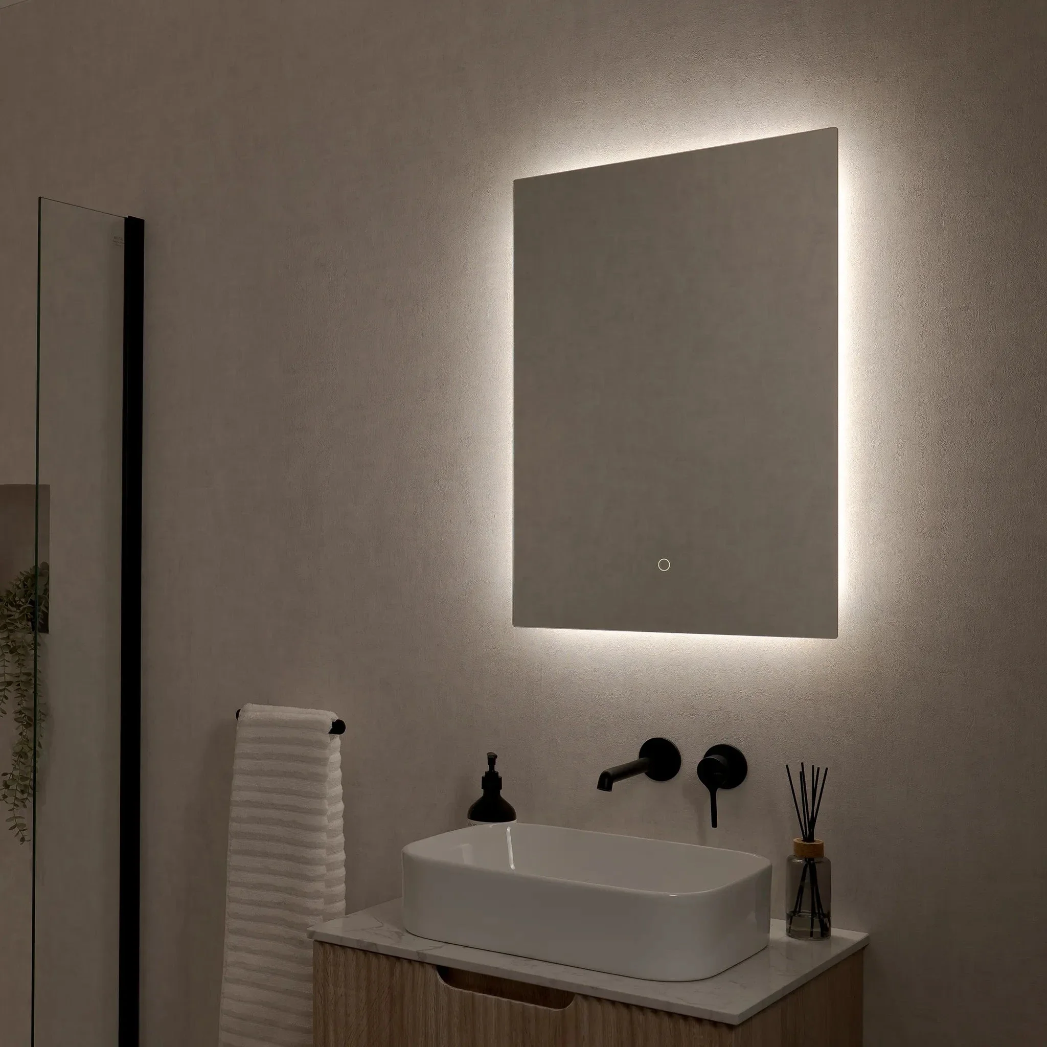 Savannah Backlit LED Bathroom Mirror - Image 11