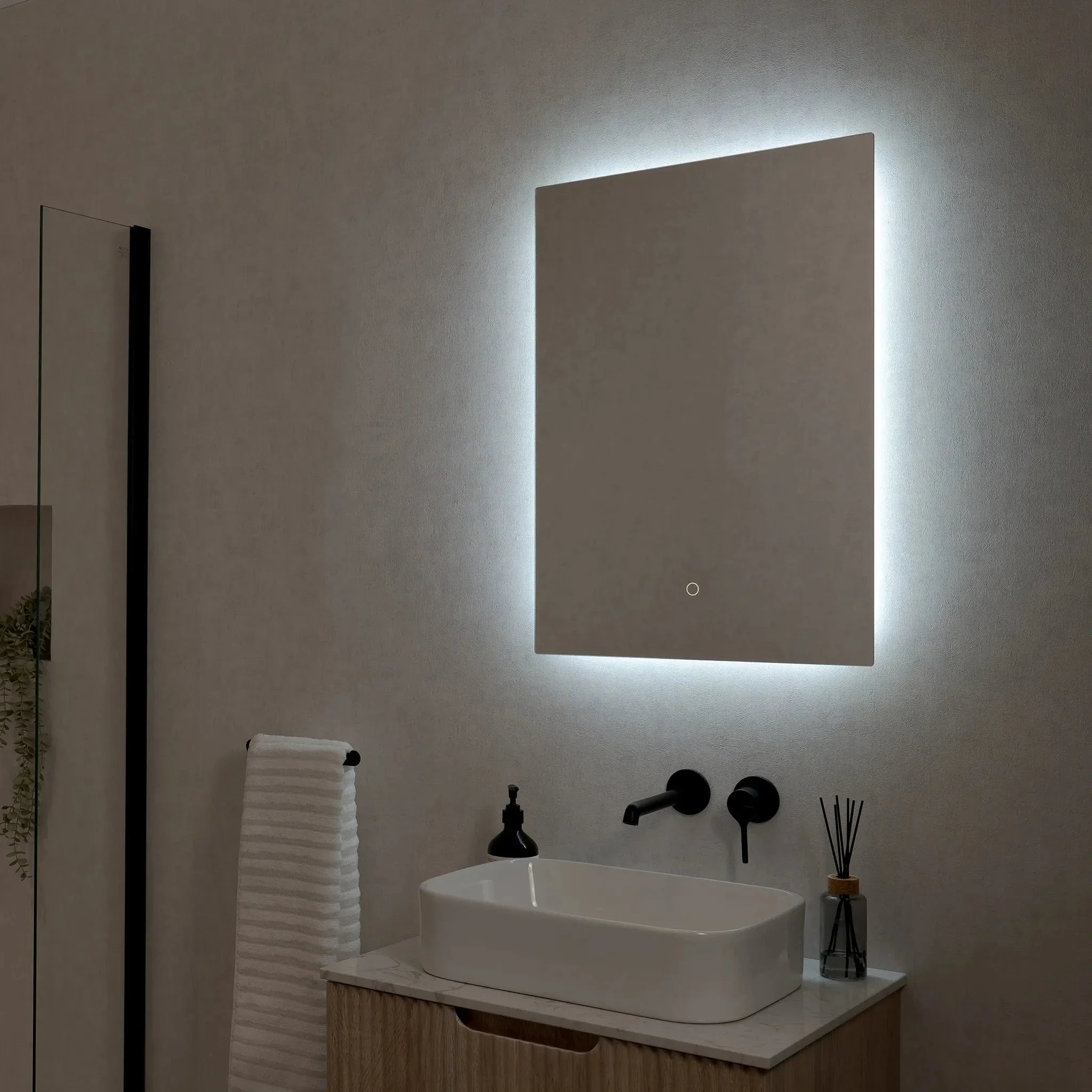 Savannah Backlit LED Bathroom Mirror - Image 16