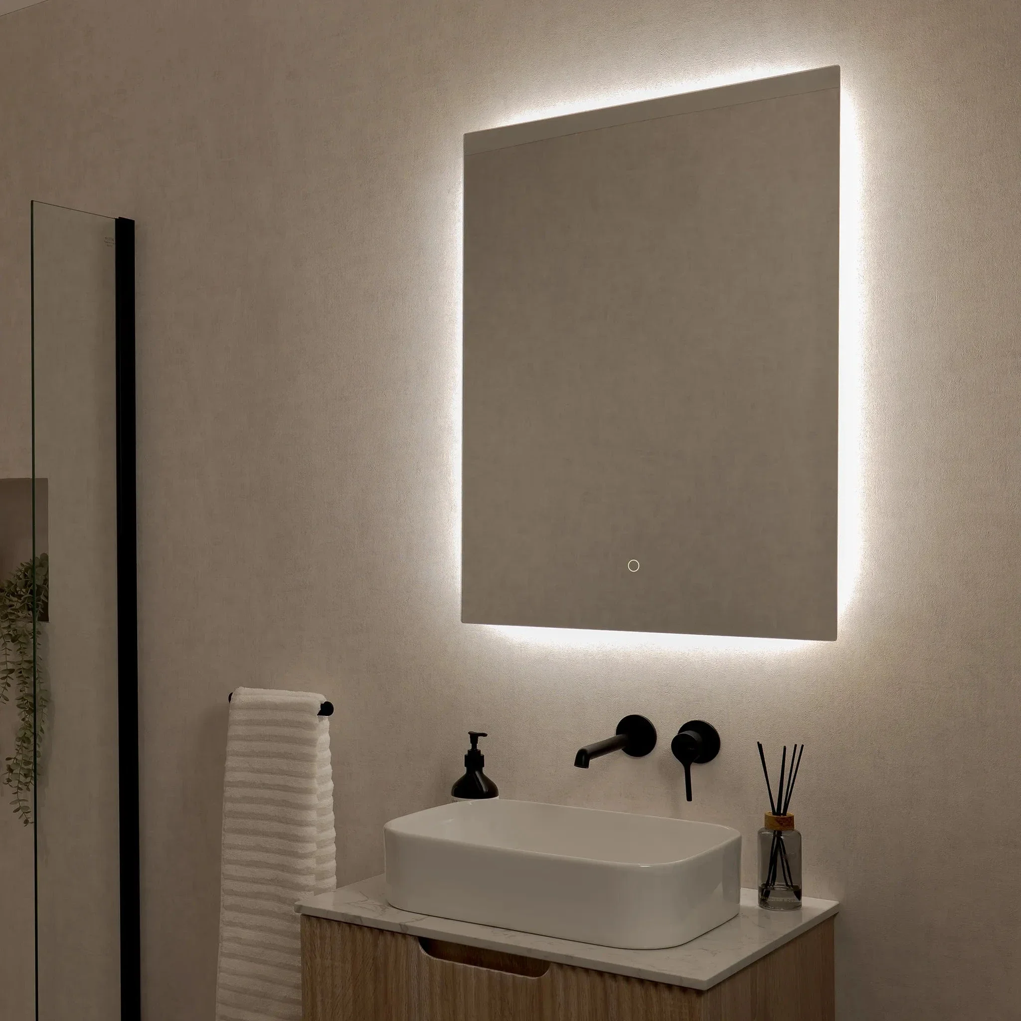 Savannah Backlit LED Bathroom Mirror - Image 21